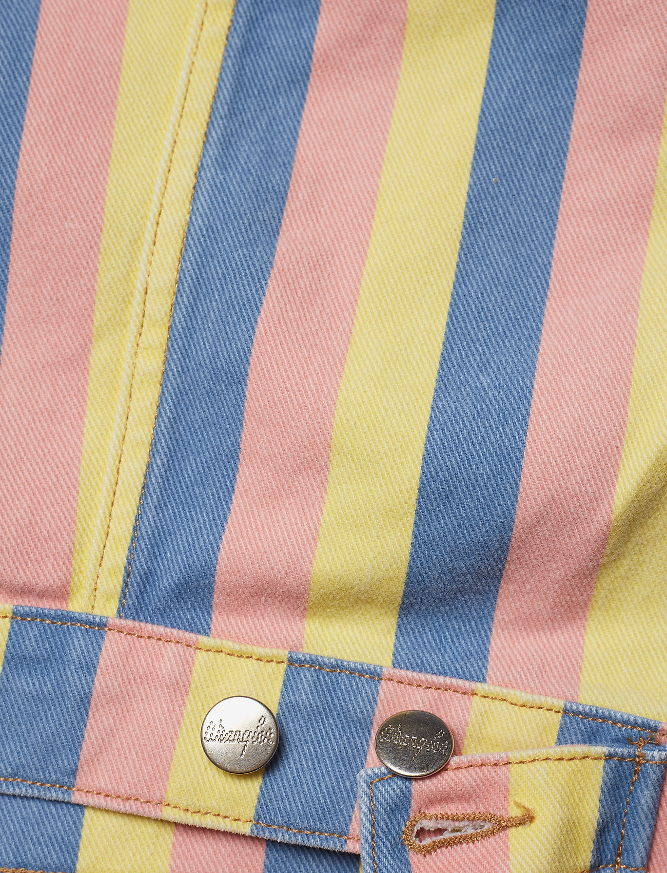 Wrangler - CROPPED JACKET - sunny stripes - 5