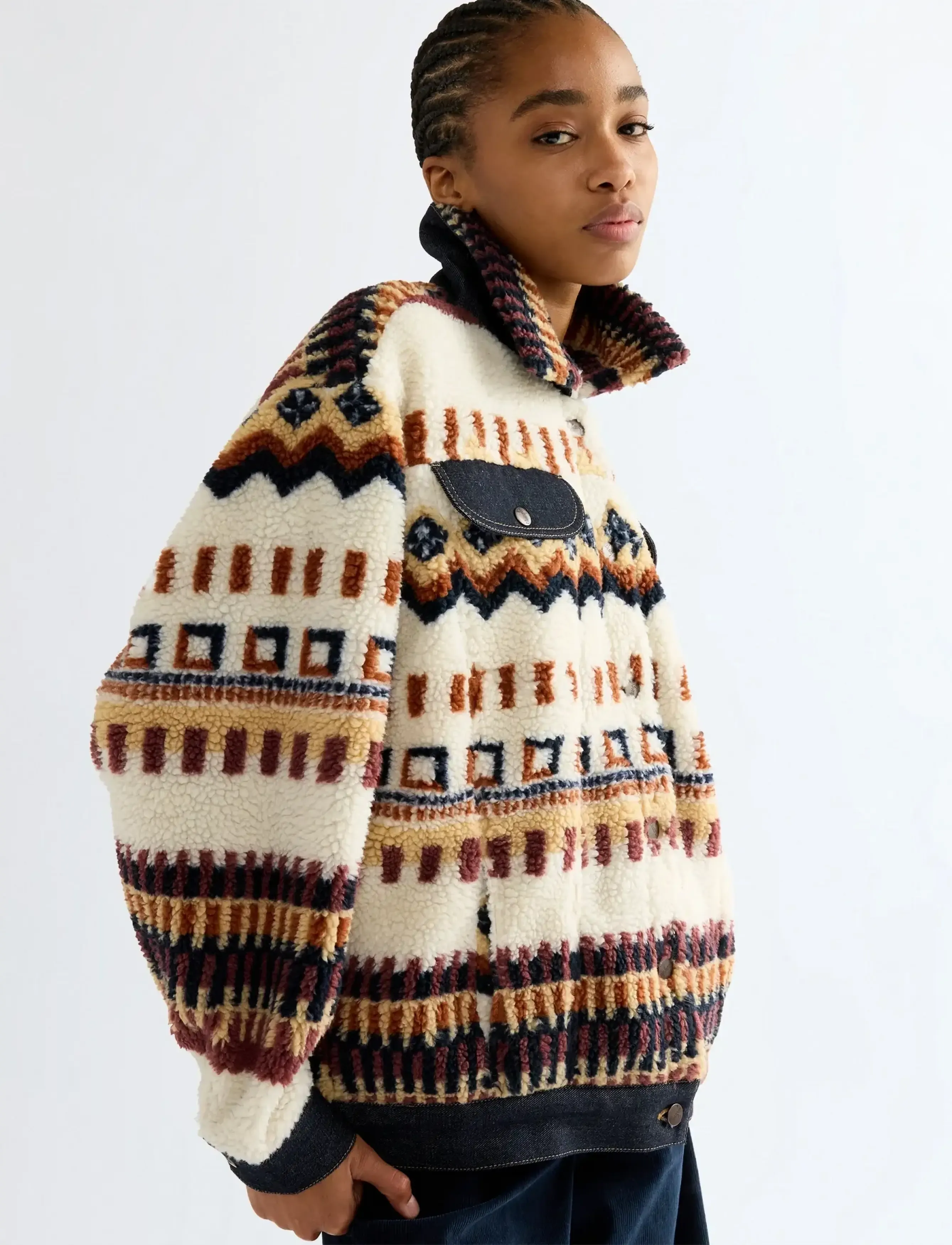 WRANGLER Sherpa Trucker jackor dam – bild 5