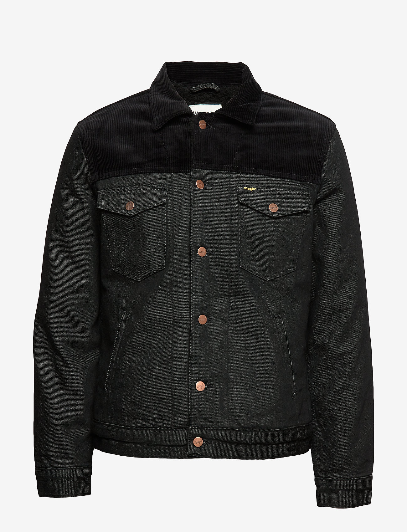 Wrangler - SHERPA JACKET BLACK - black - 0