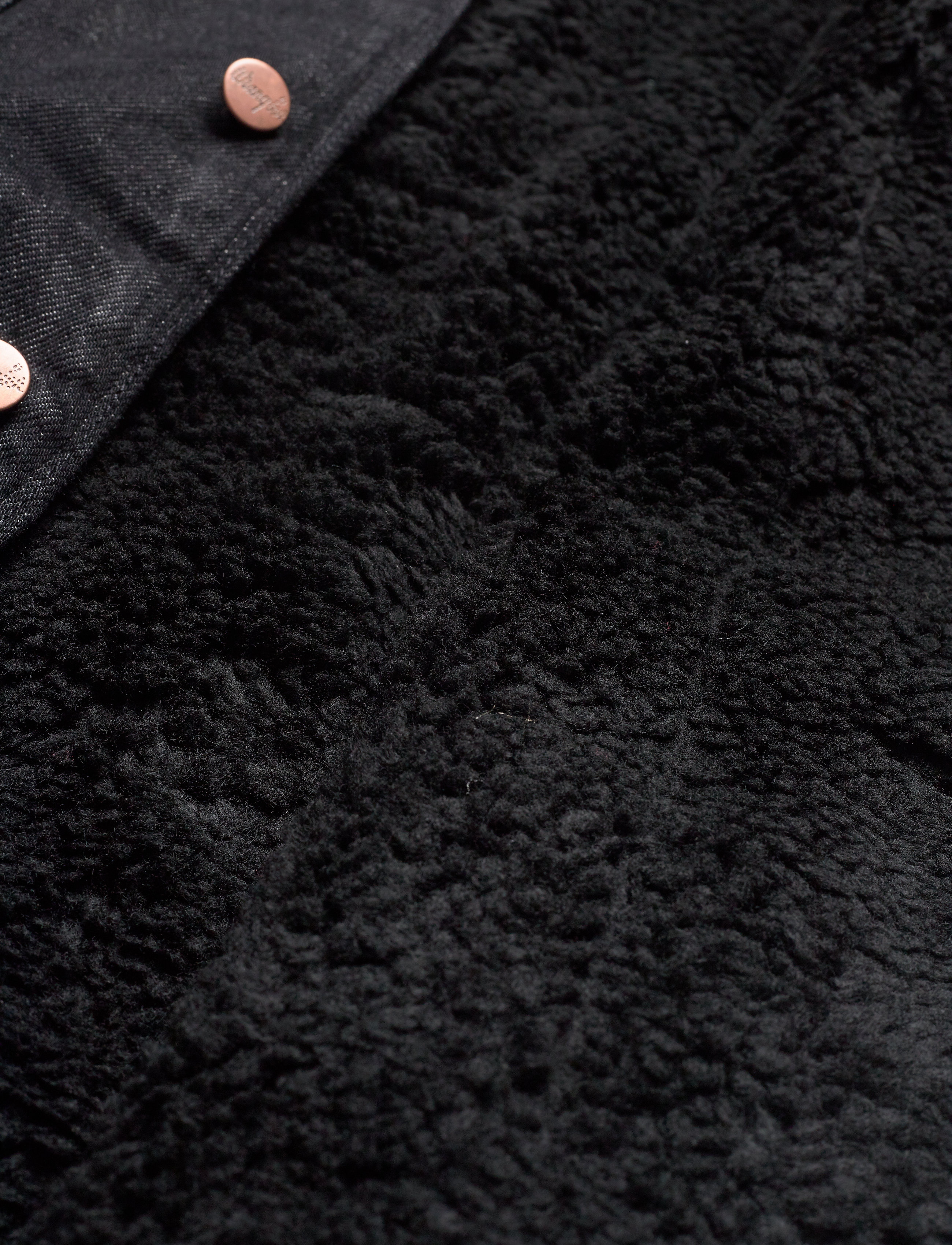 Wrangler - SHERPA JACKET BLACK - black - 4