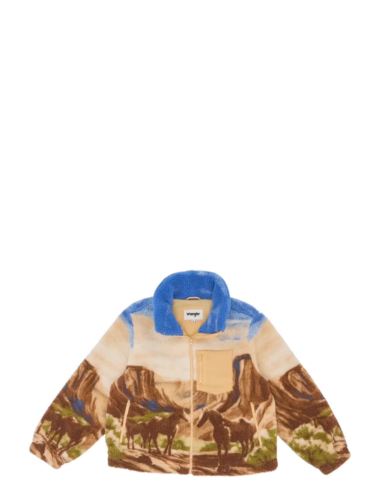Wrangler TRANSITIONAL FLEECE - Sweatshirts - CANYON / brown