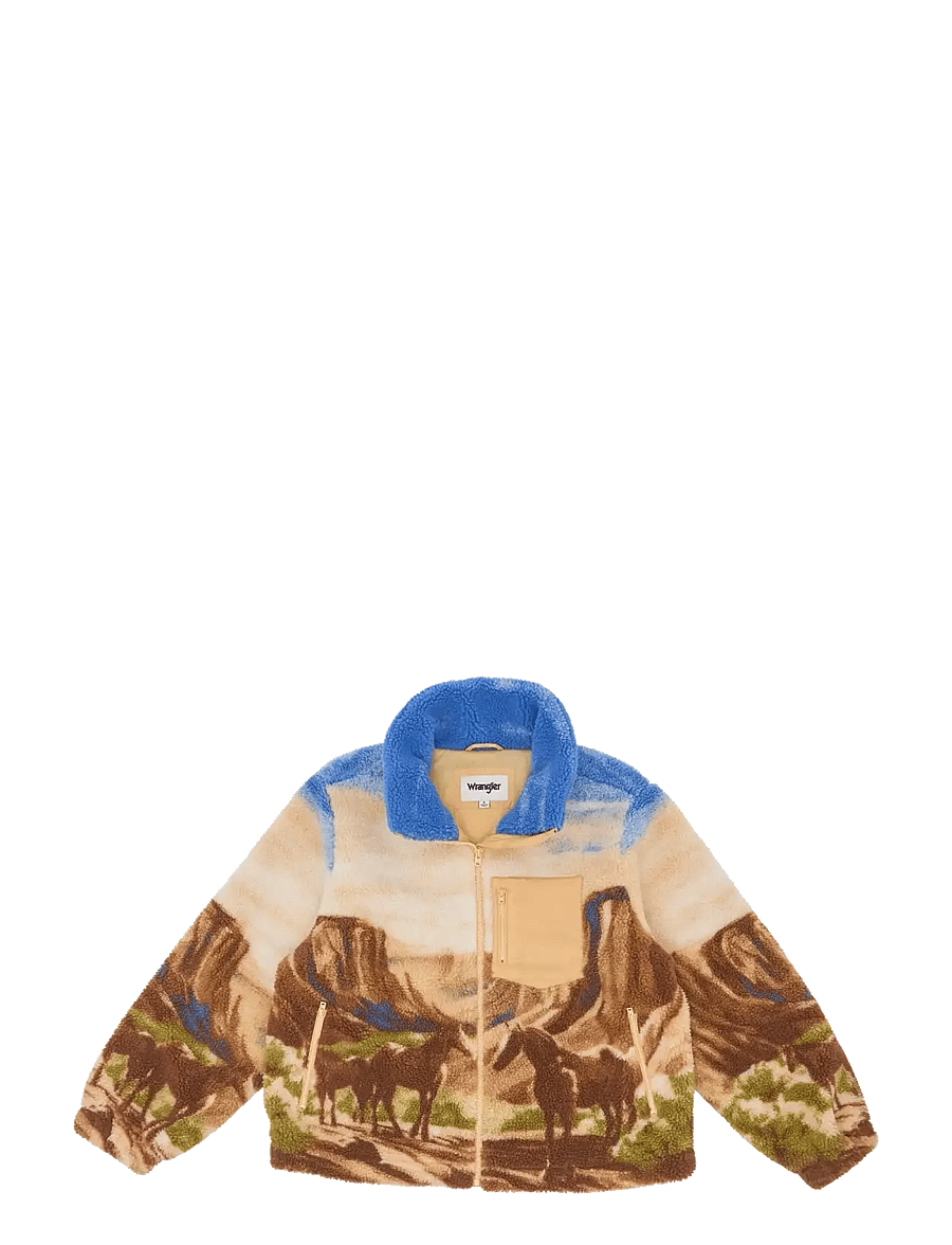 Wrangler - TRANSITIONAL FLEECE - fleece og mellemlag - canyon - 1