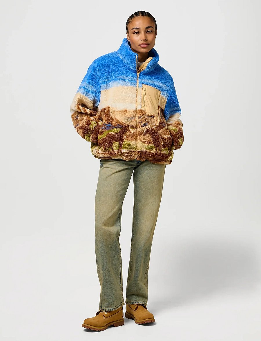 Wrangler - TRANSITIONAL FLEECE - fleece og mellemlag - canyon - 4