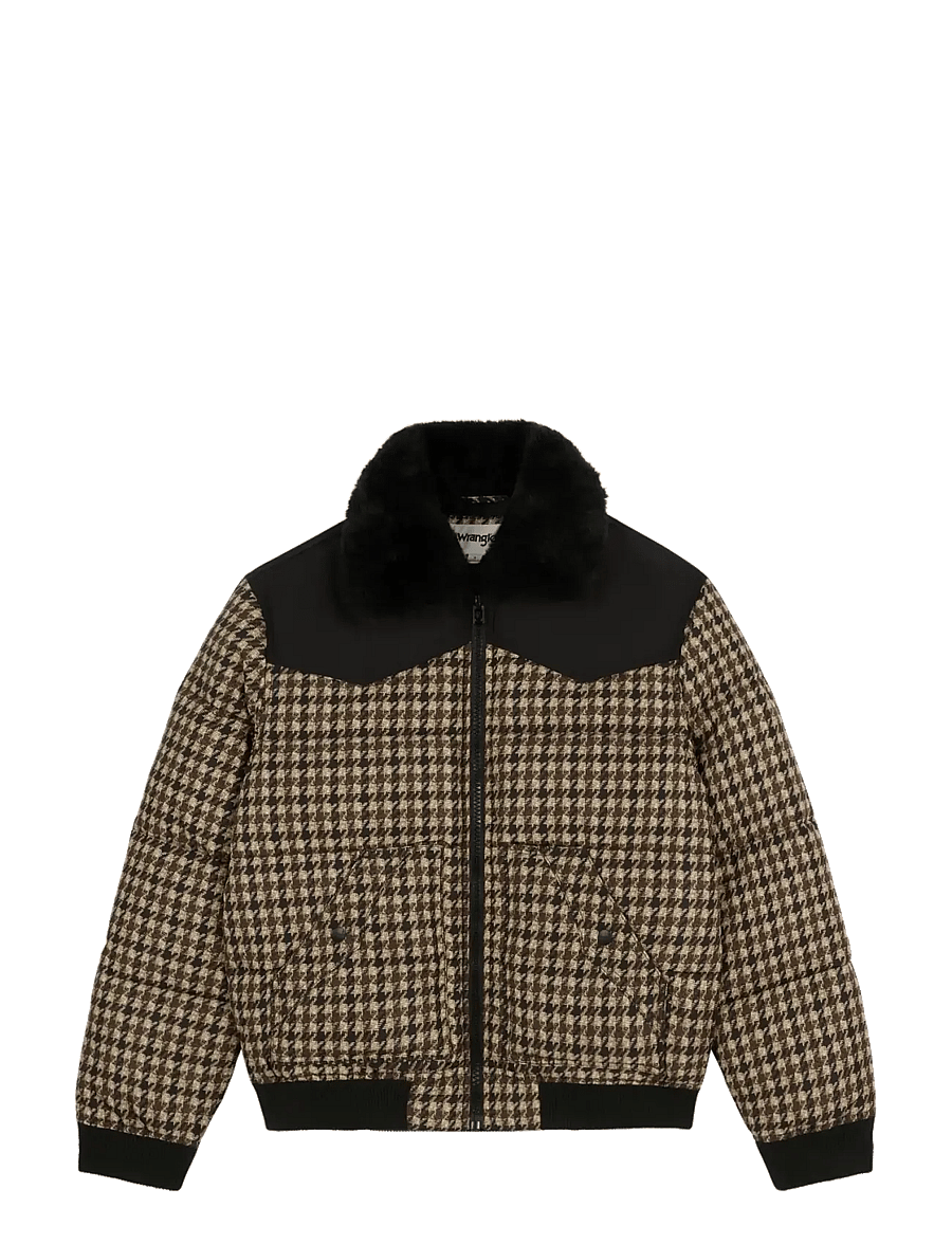 Wrangler - WESTERN PUFFER - vårjackor - black - 1