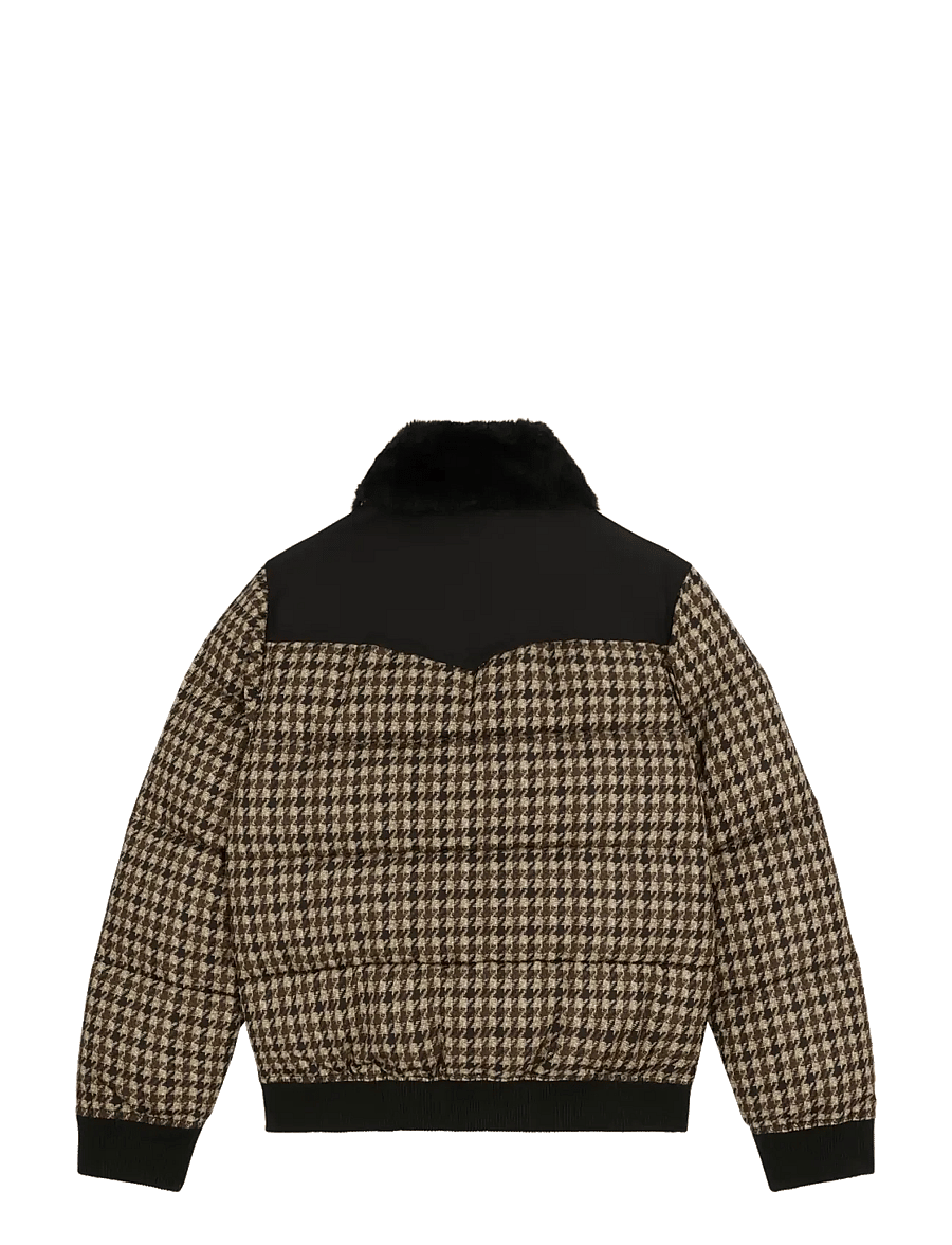 Wrangler - WESTERN PUFFER - vårjackor - black - 2