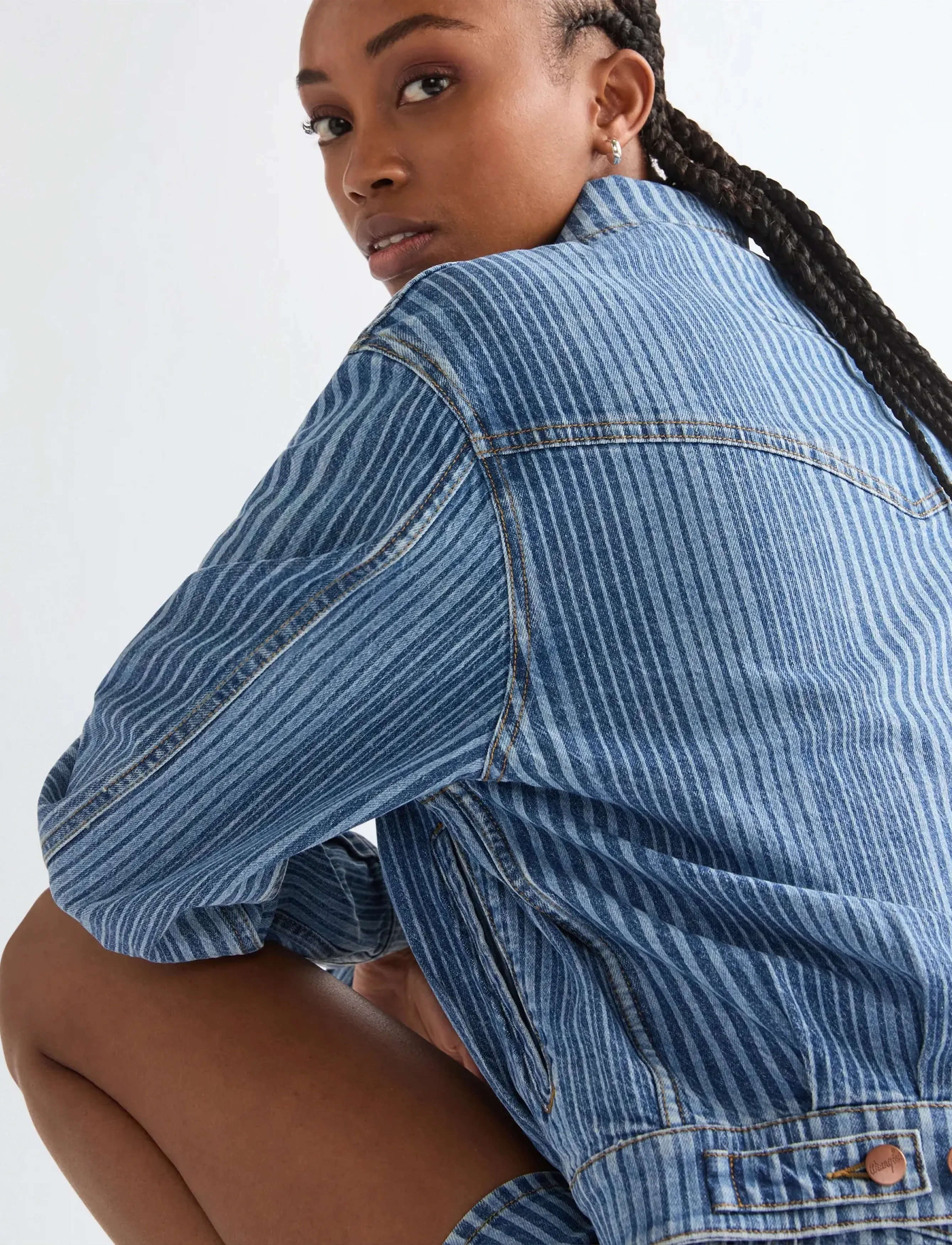 Wrangler - 90S JACKET - frühlingsjacken - multistripe - 4