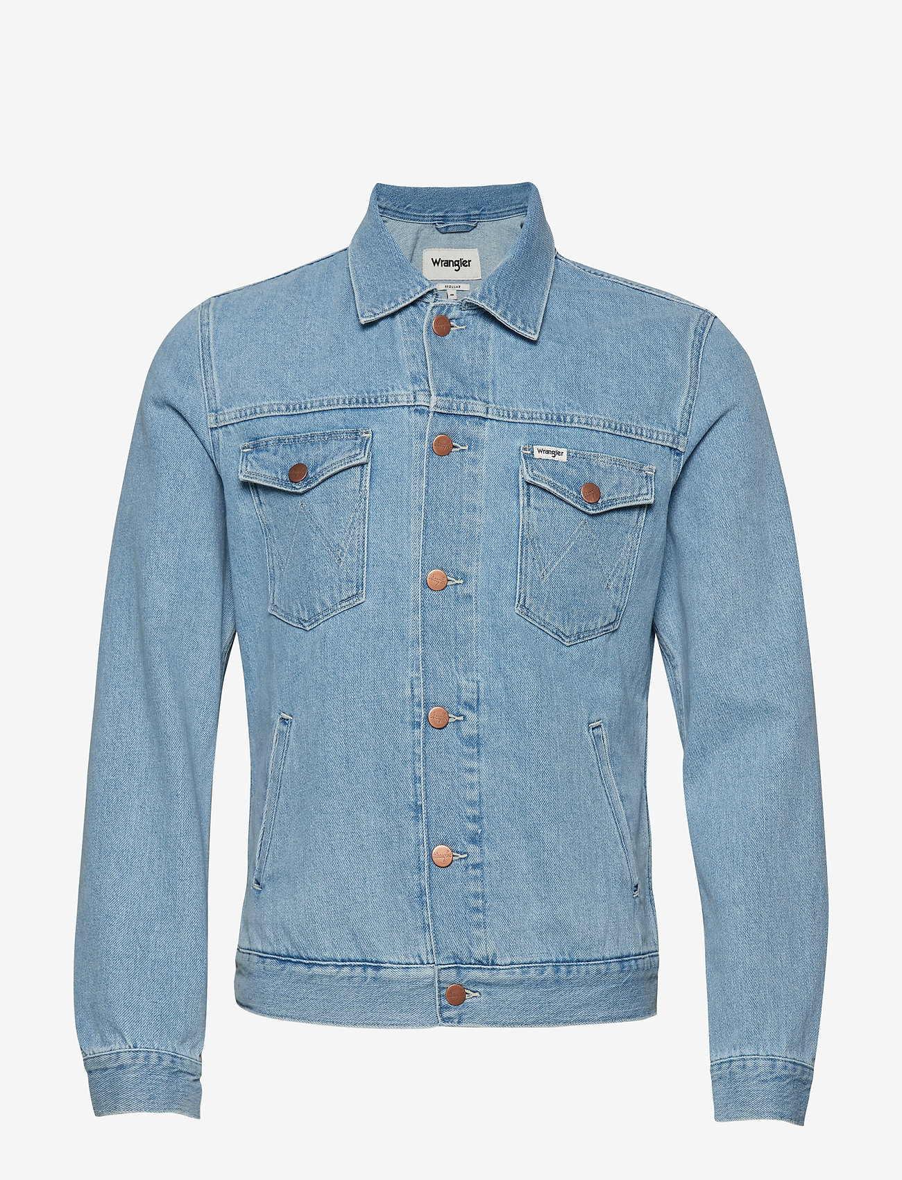 Wrangler - REGULAR JACKET - bleached out - 0