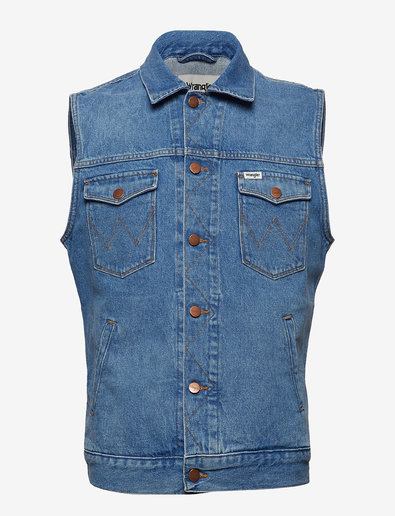Wrangler - DENIM VEST - yosemite - 0