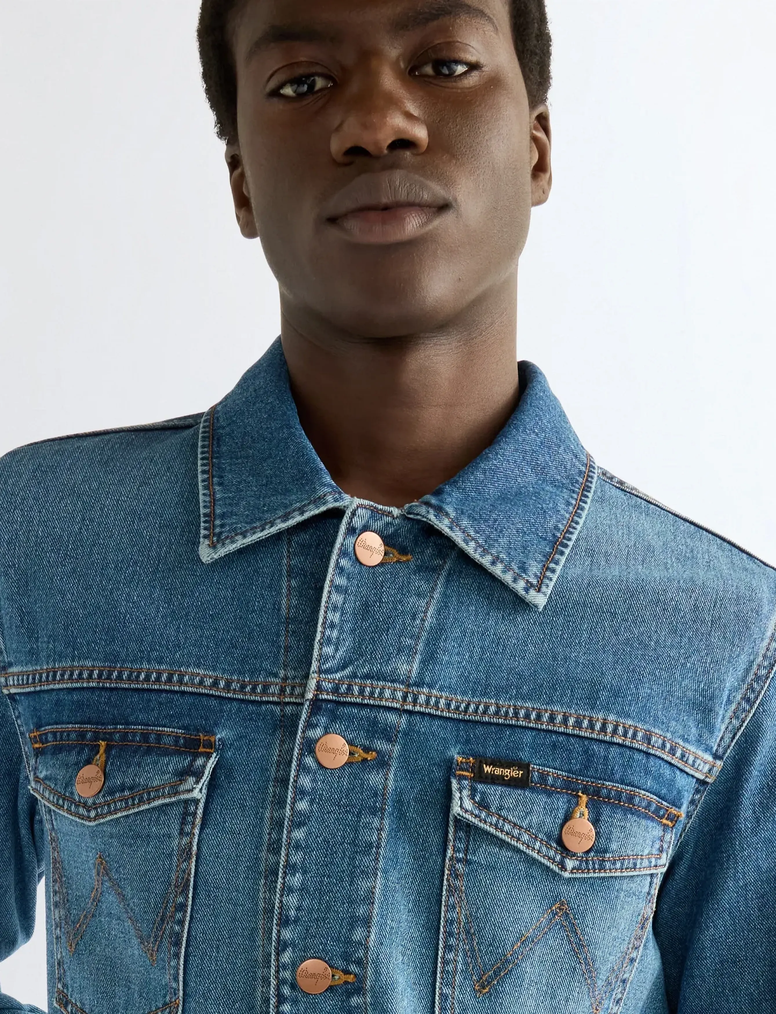 Wrangler - DENIM JACKET - teksatagid - halo - 5