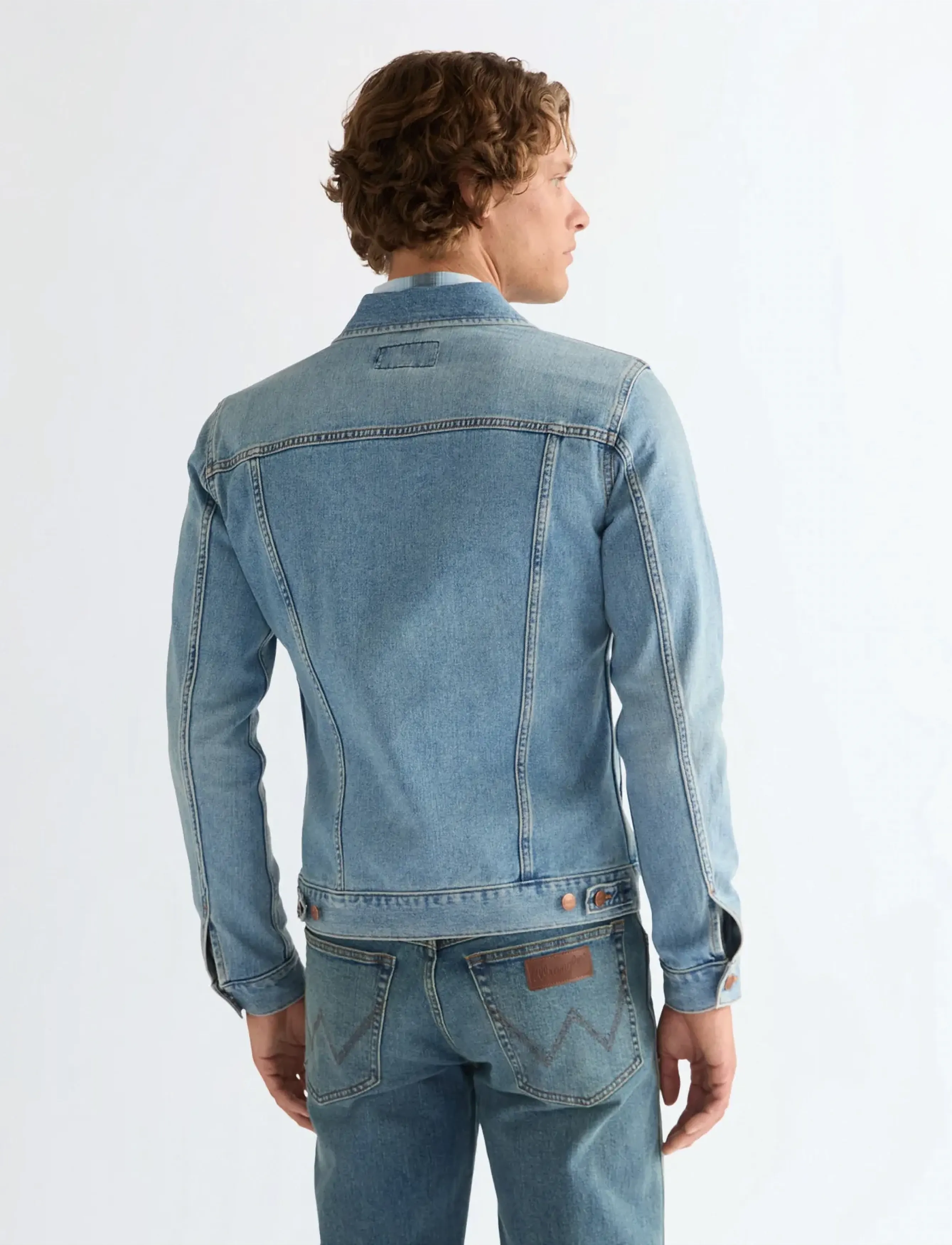 Wrangler - DENIM JACKET - frühlingsjacken - thunder - 3
