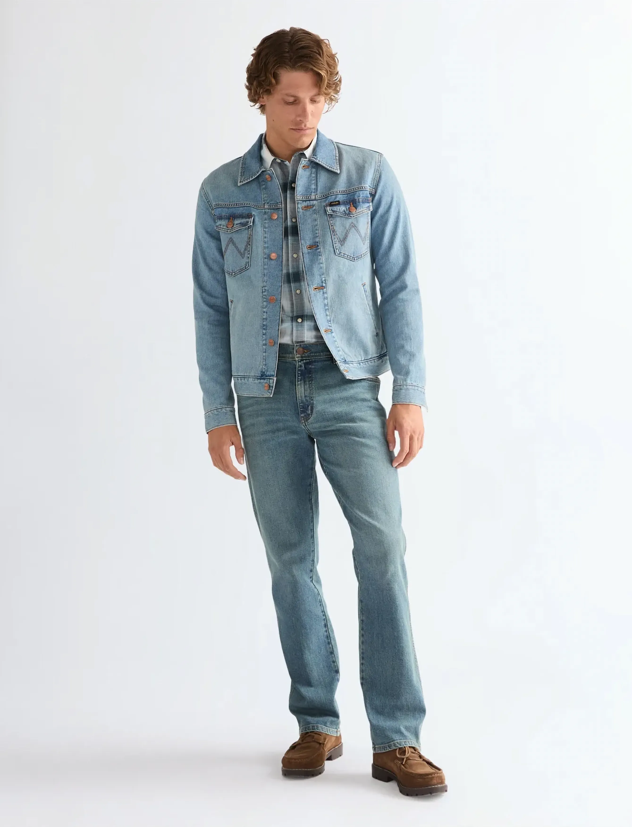 Wrangler - DENIM JACKET - frühlingsjacken - thunder - 4