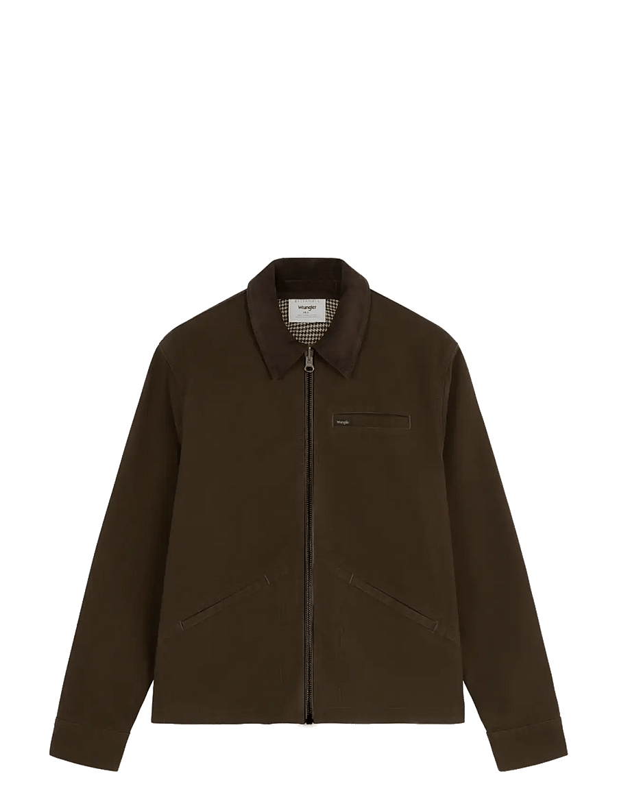 Wrangler - UTILITY JACKET - chocolate torte - 1