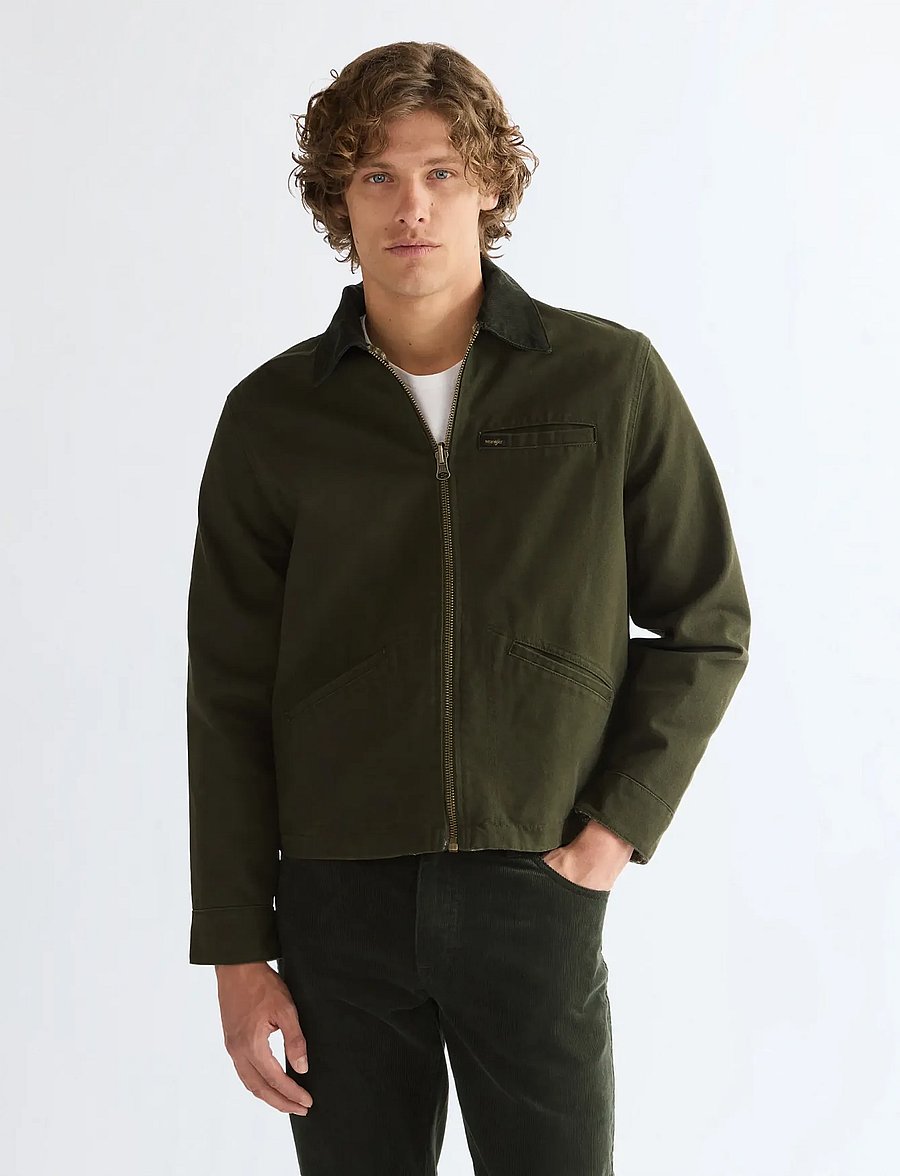 Wrangler - UTILITY JACKET - rosin - 0