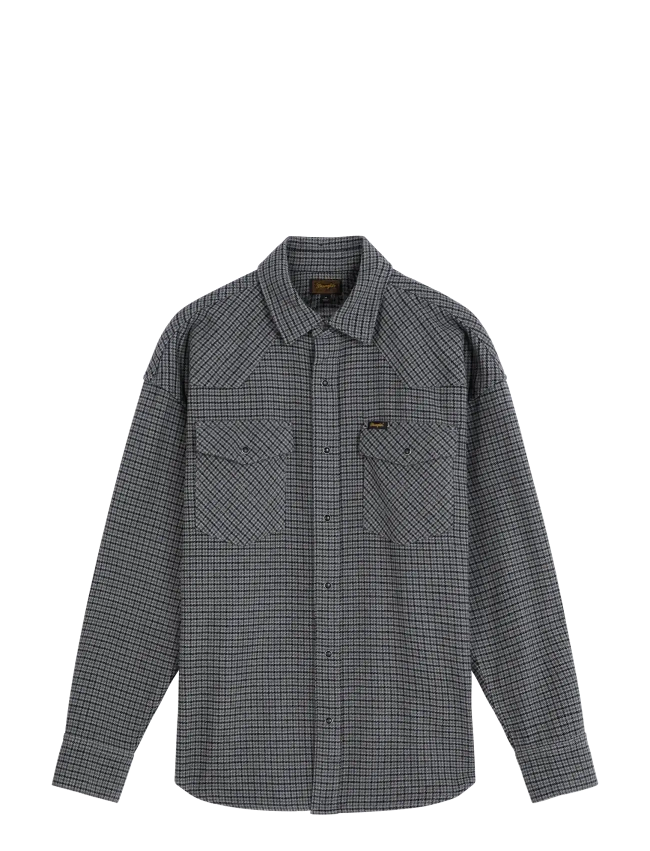 Wrangler - WESTERN SHIRT - black heather - 1
