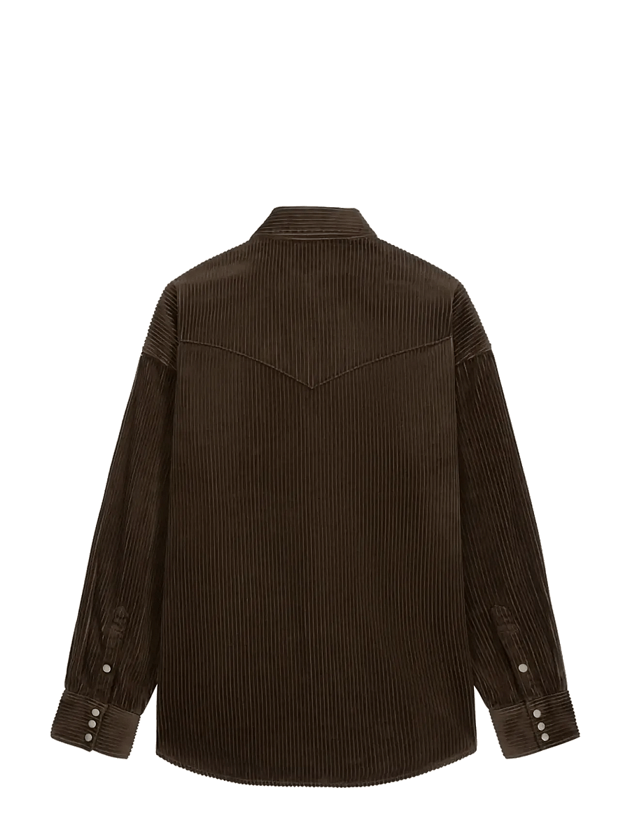 Wrangler - WESTERN SHIRT - mønstrede skjorter - coffee - 2