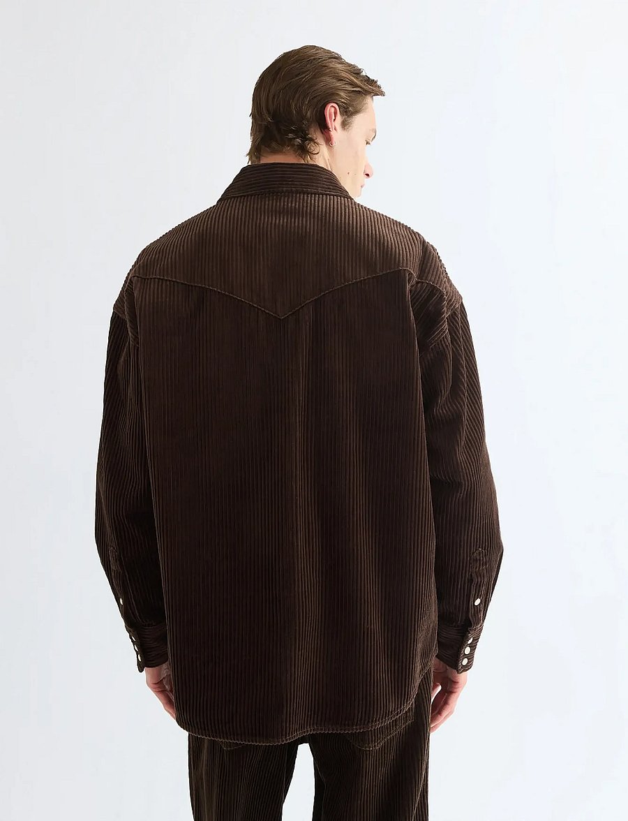 Wrangler - WESTERN SHIRT - mønstrede skjorter - coffee - 4