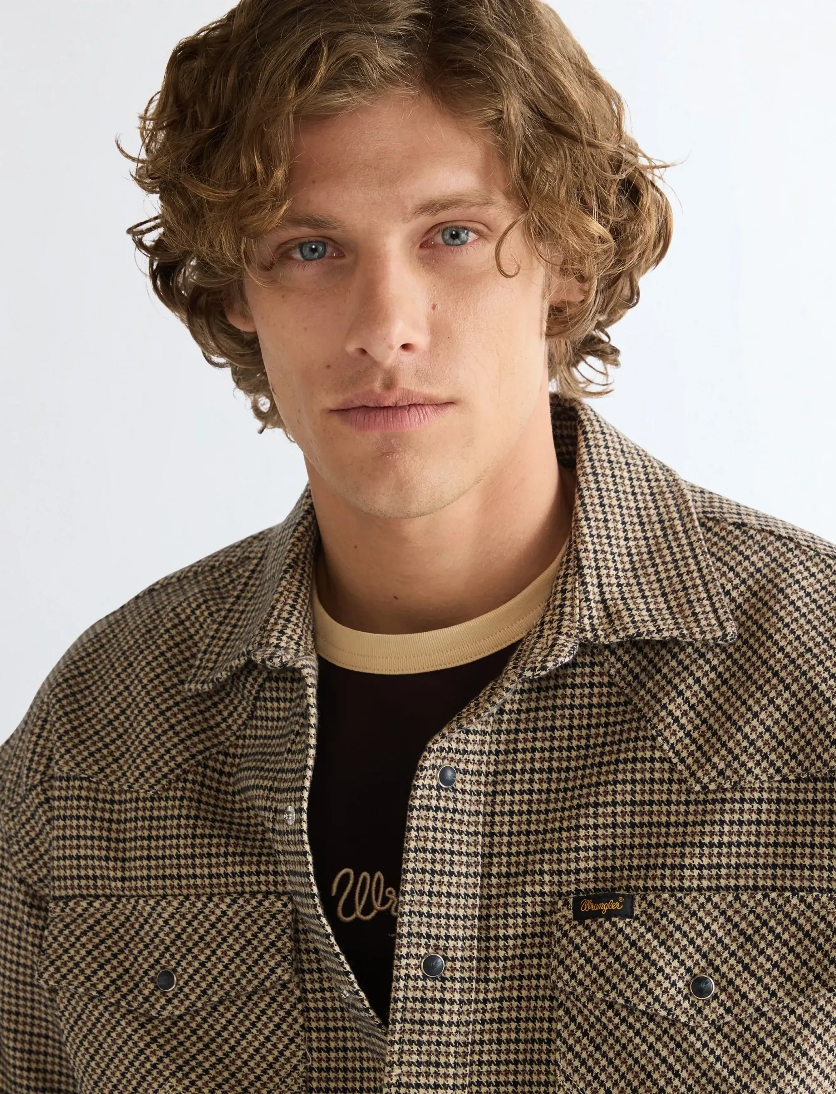 Wrangler - WESTERN SHIRT - ternede skjorter - mojave heather - 5