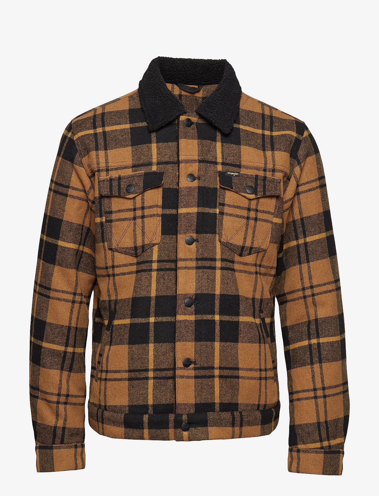 Wrangler - WOOL TRUCKER - golden brown - 0