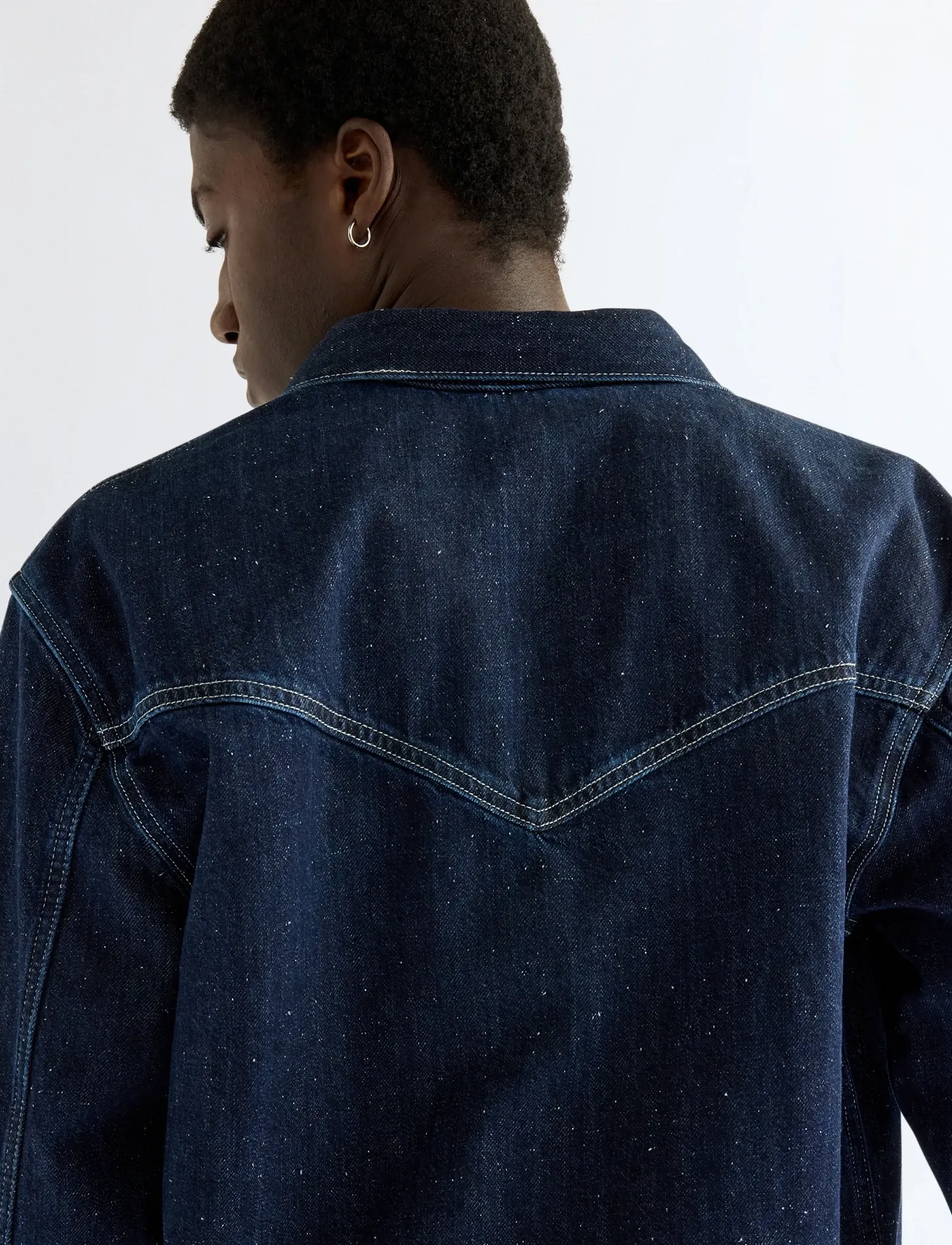 Wrangler LS OVERSHIRT - Riided - INDIGO NEP / navy