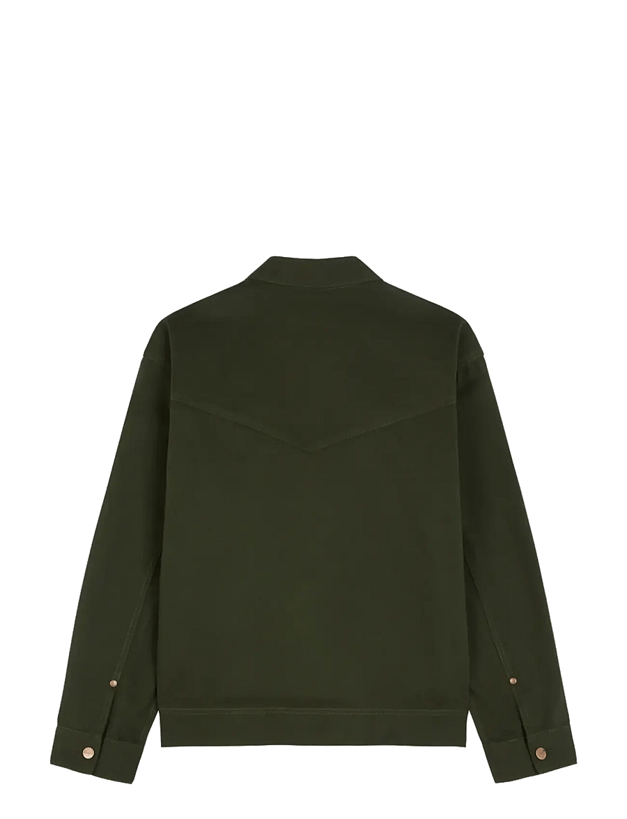 Wrangler - LS OVERSHIRT - voodrita teksatagid - rosin - 2