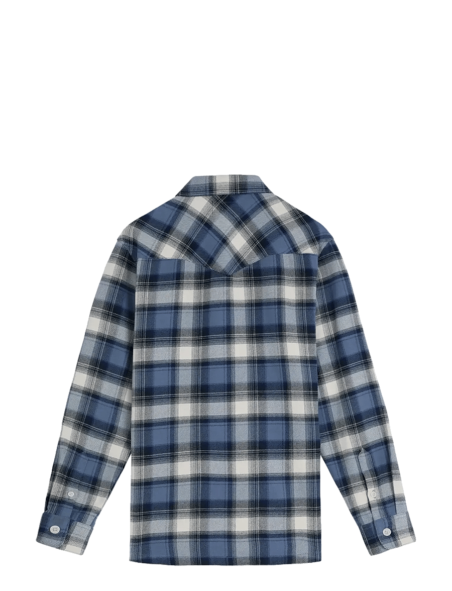 Wrangler - WESTERN UTILITY SHIRT - flannel-skjorter - bering sea - 2