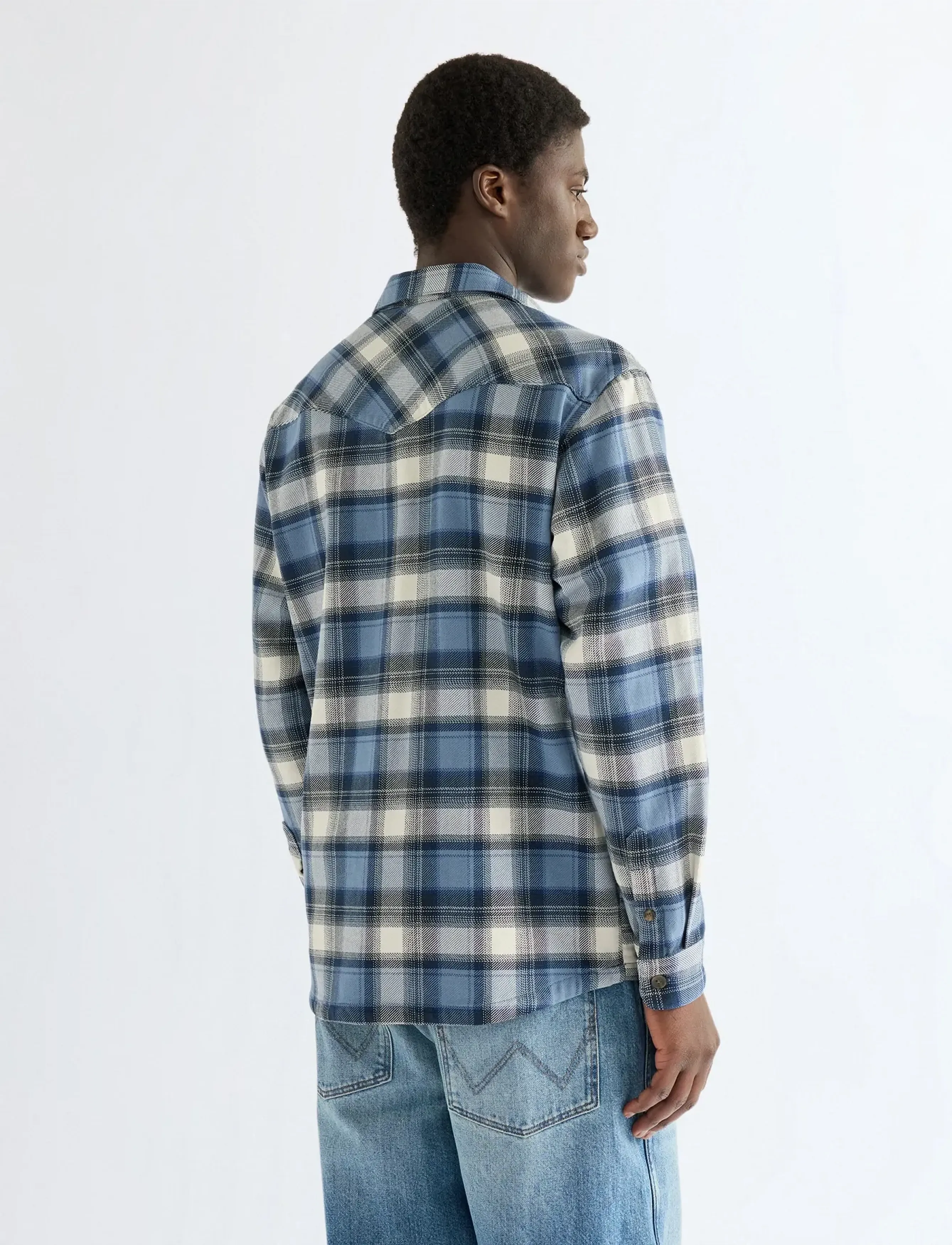 Wrangler - WESTERN UTILITY SHIRT - bering sea - 4