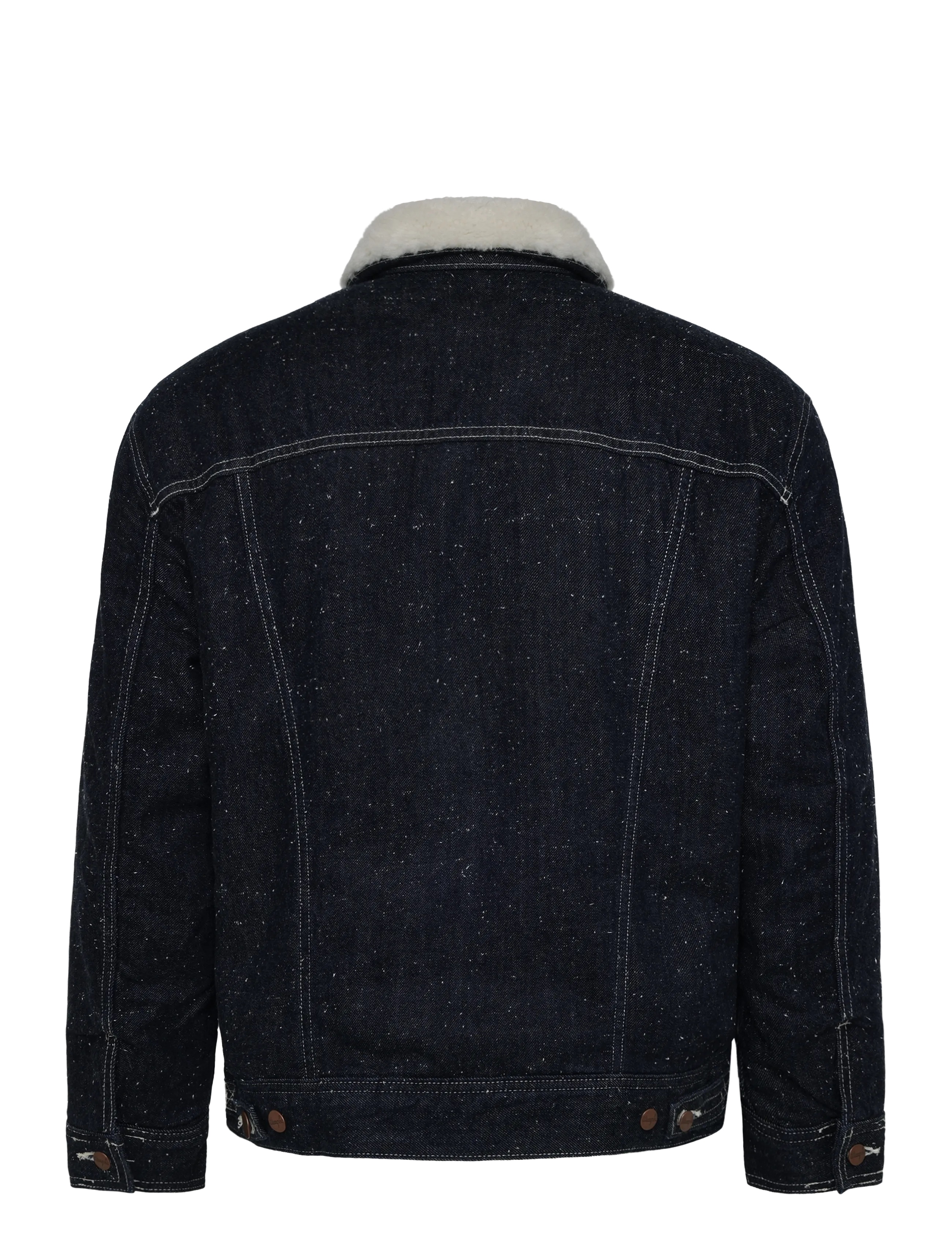 Wrangler - SHERPA ANTI FIT JACKET - vestes en jean doublées - night sky - 2