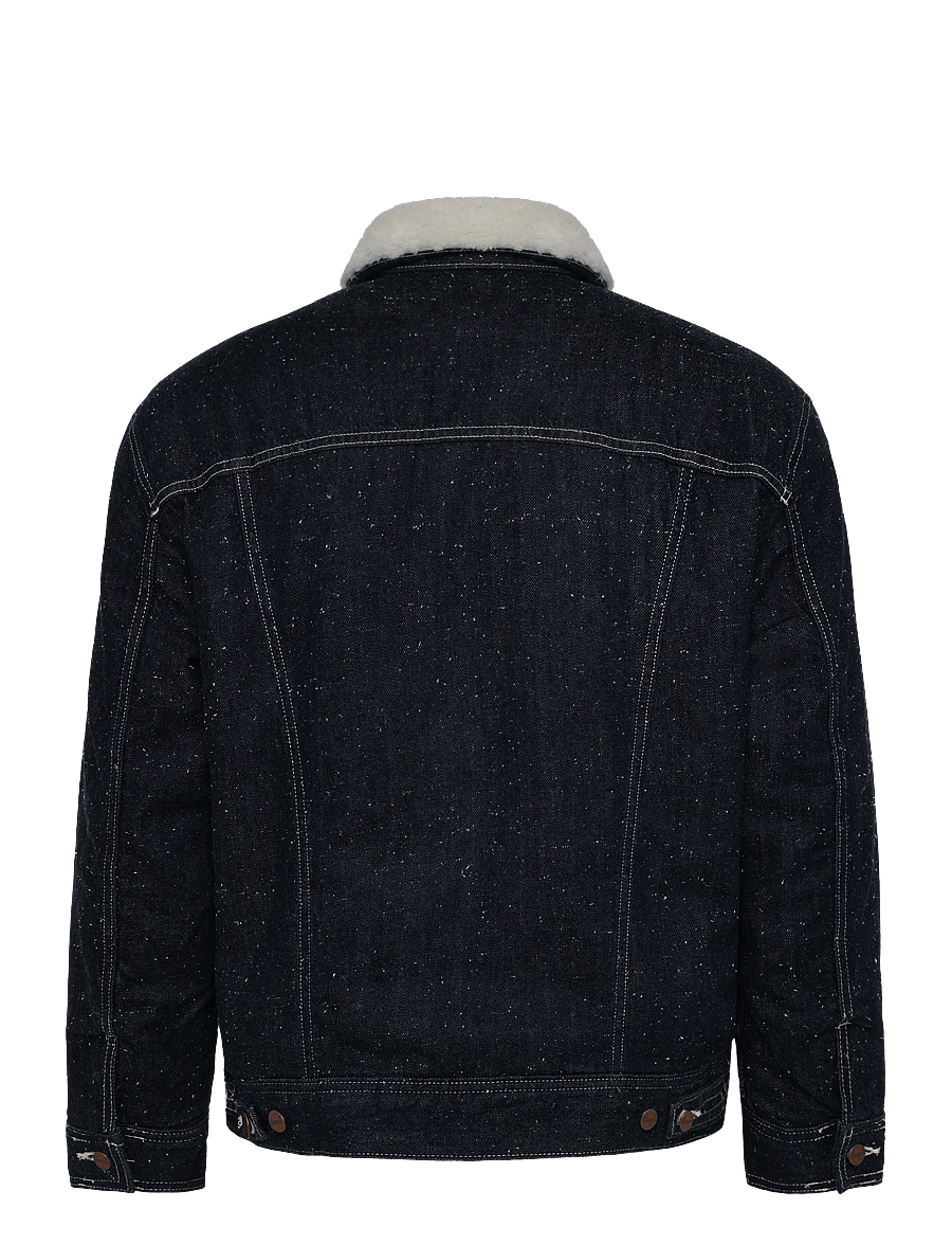 Wrangler - SHERPA ANTI FIT JACKET - vestes en jean doublées - night sky - 2