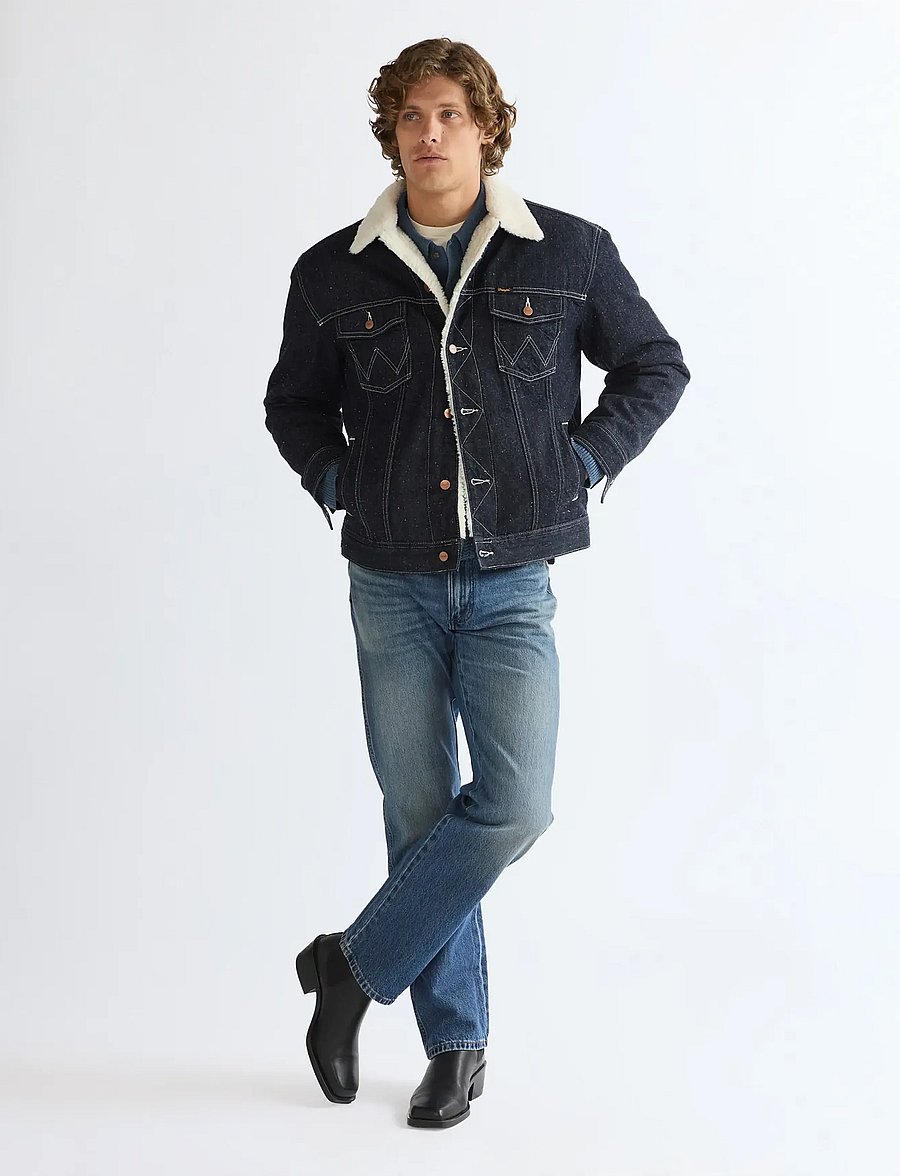 Wrangler - SHERPA ANTI FIT JACKET - night sky - 2