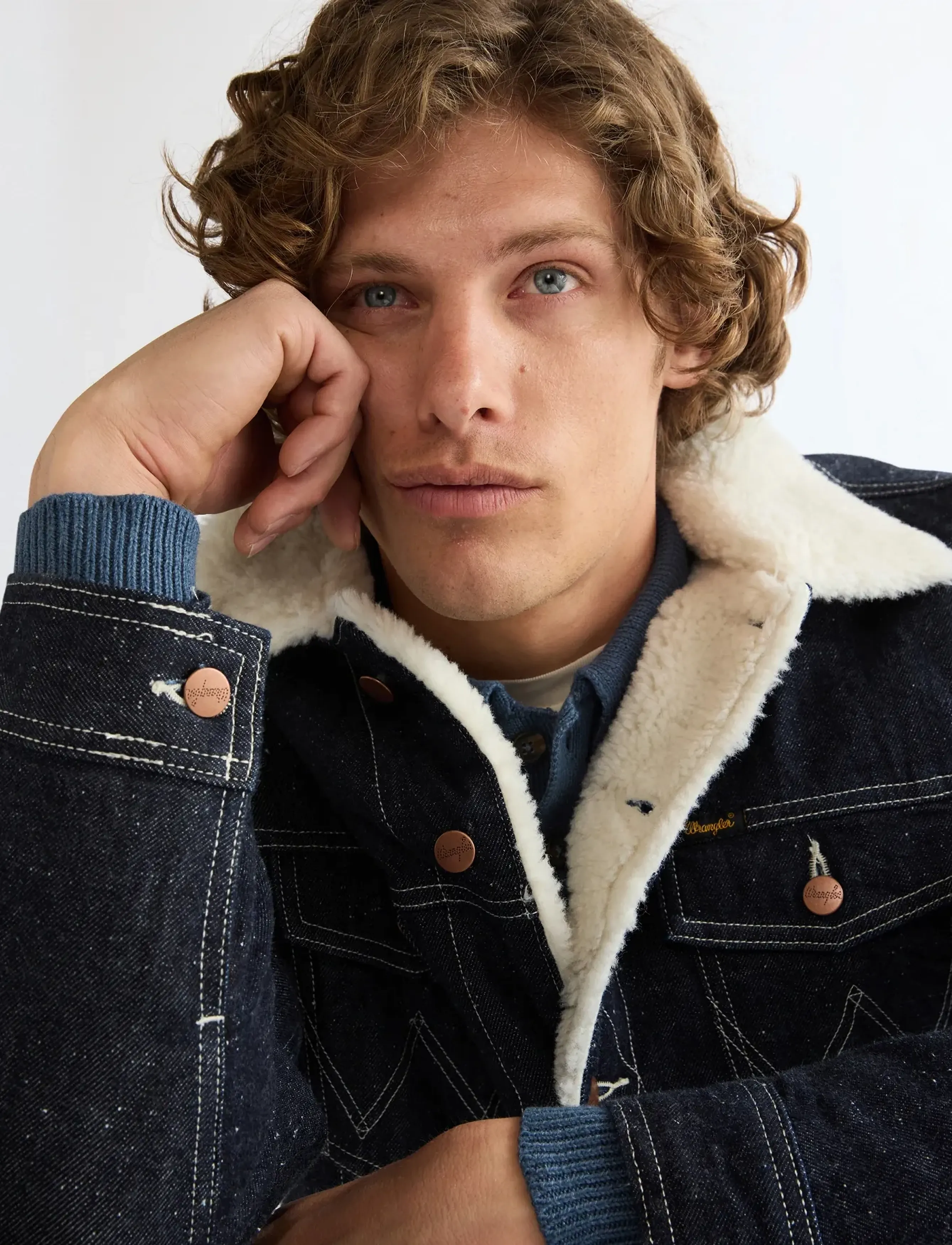 Wrangler - SHERPA ANTI FIT JACKET - night sky - 4