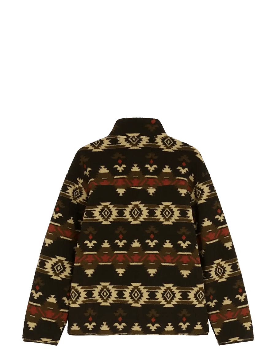 Wrangler - SHERPA FLEECE JACKET - dunjackor - aztec chocolate torte - 1