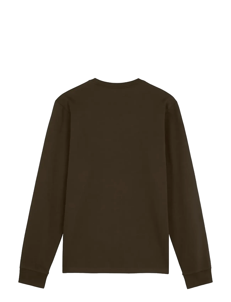 Wrangler - LS TEE - långärmade t-shirts - chocolate torte - 2