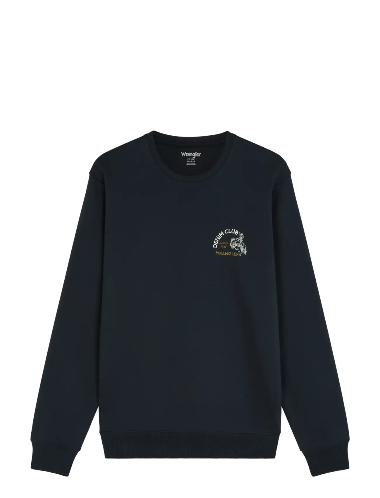 Wrangler - SMALL GRAPHIC CREW - kollektioner - dark sapphire - 1