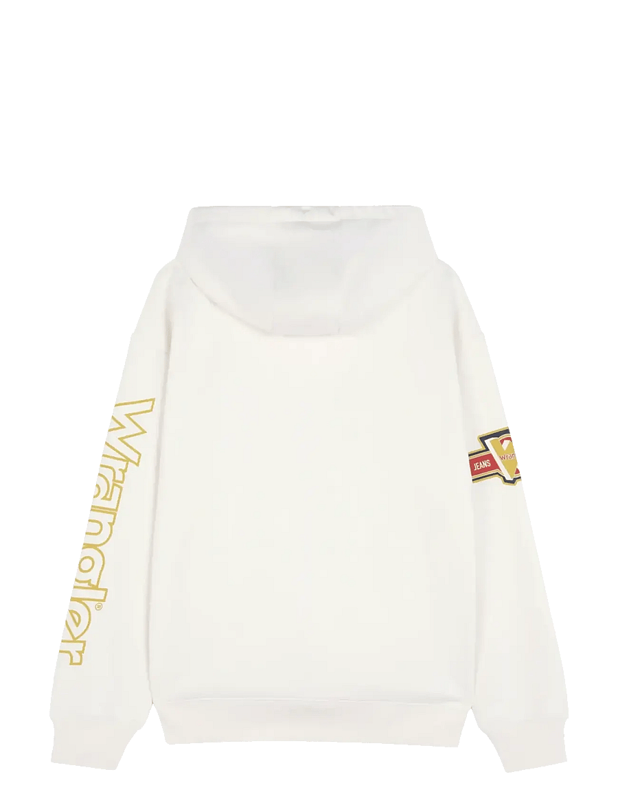 Wrangler - GRAPHIC ZIP HOODIE - jakker - bright white - 2