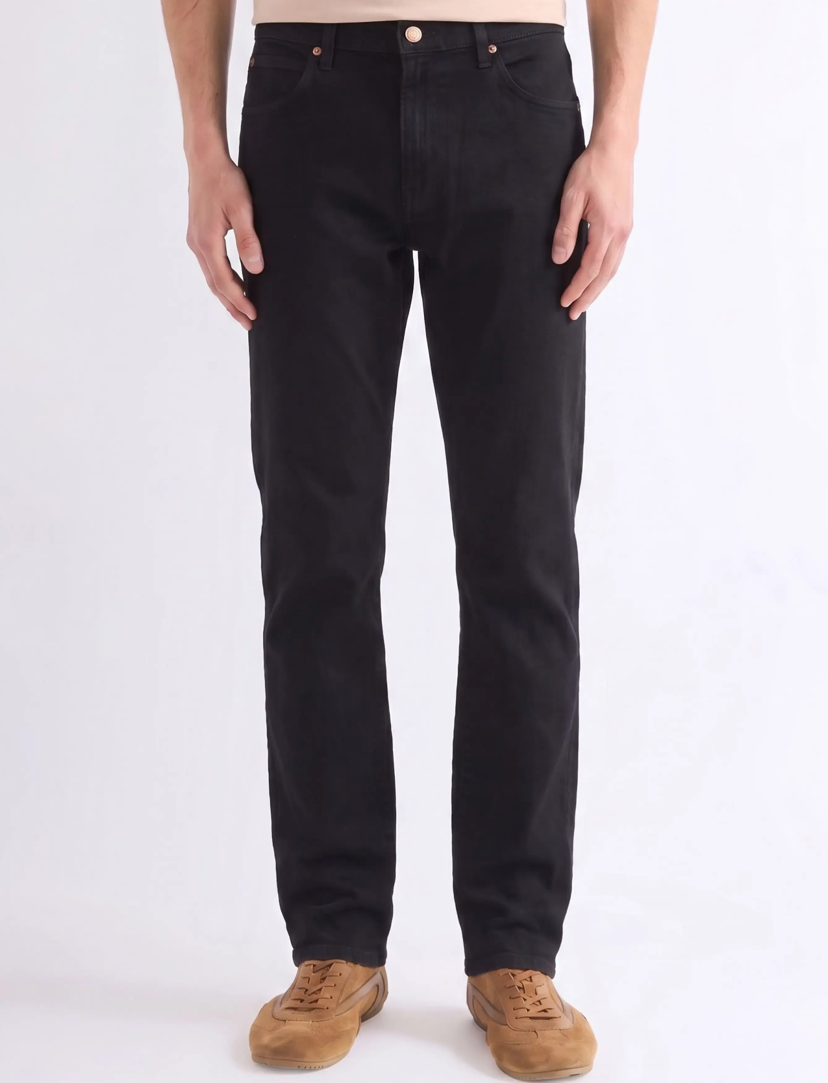 Wrangler Redford, 32 x 32, Black, Jeans > Tapered, Herre