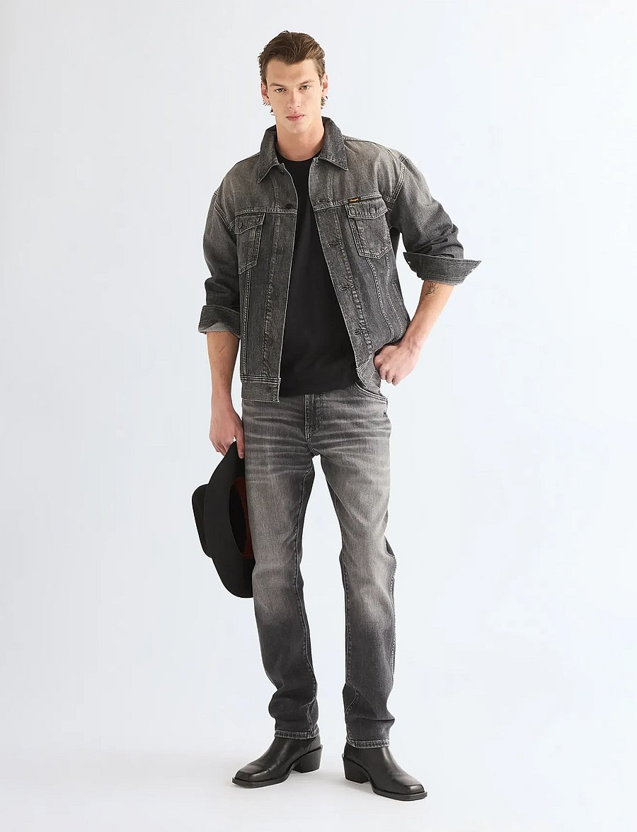 Wrangler - REDFORD - schmal zulaufende jeans - smoky granite - 3