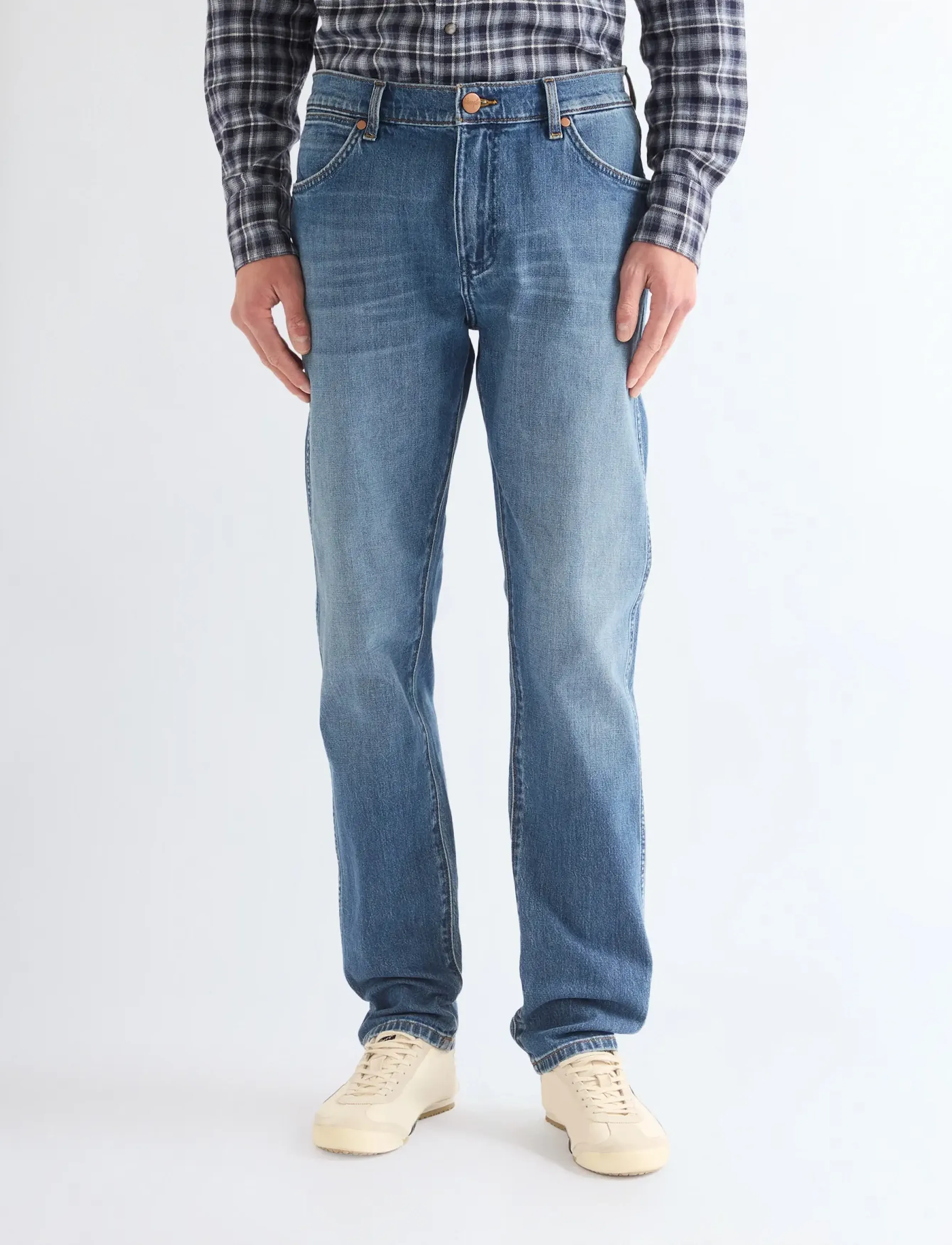 Wrangler Redford, 32 x 32, Blue, Jeans > Tapered, Herre