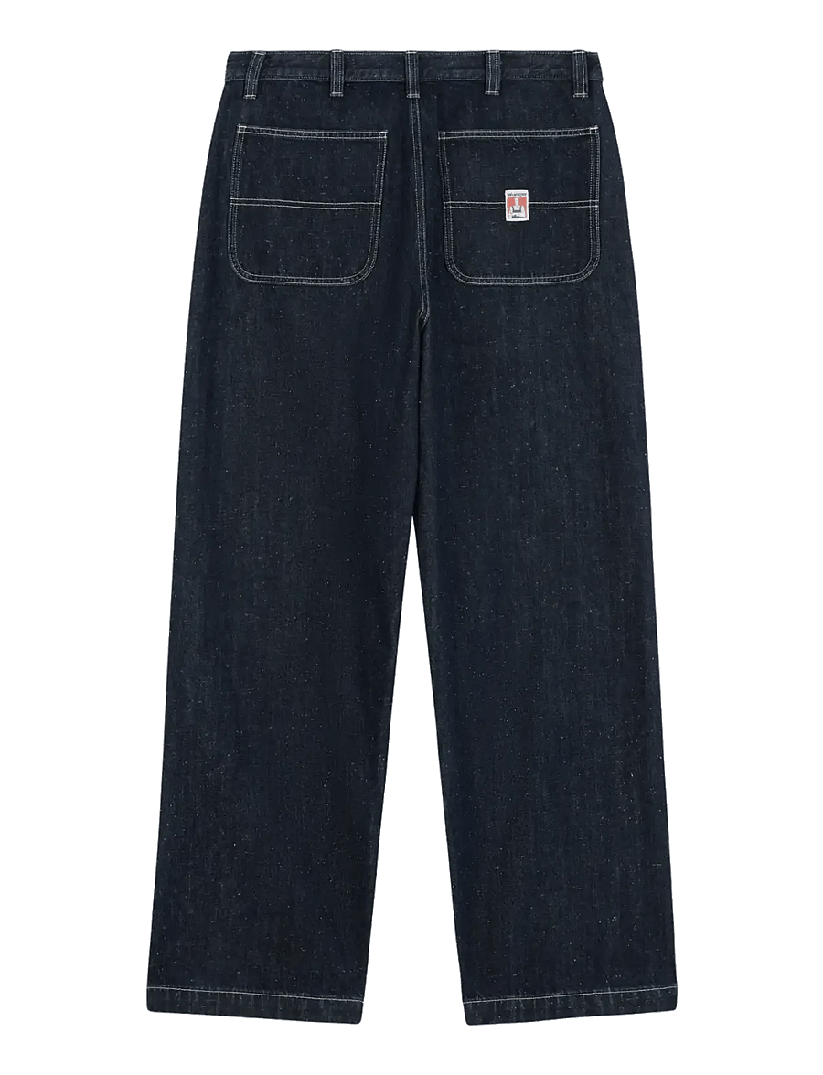 Wrangler - WORK PANT - loose jeans - indigo nep - 2