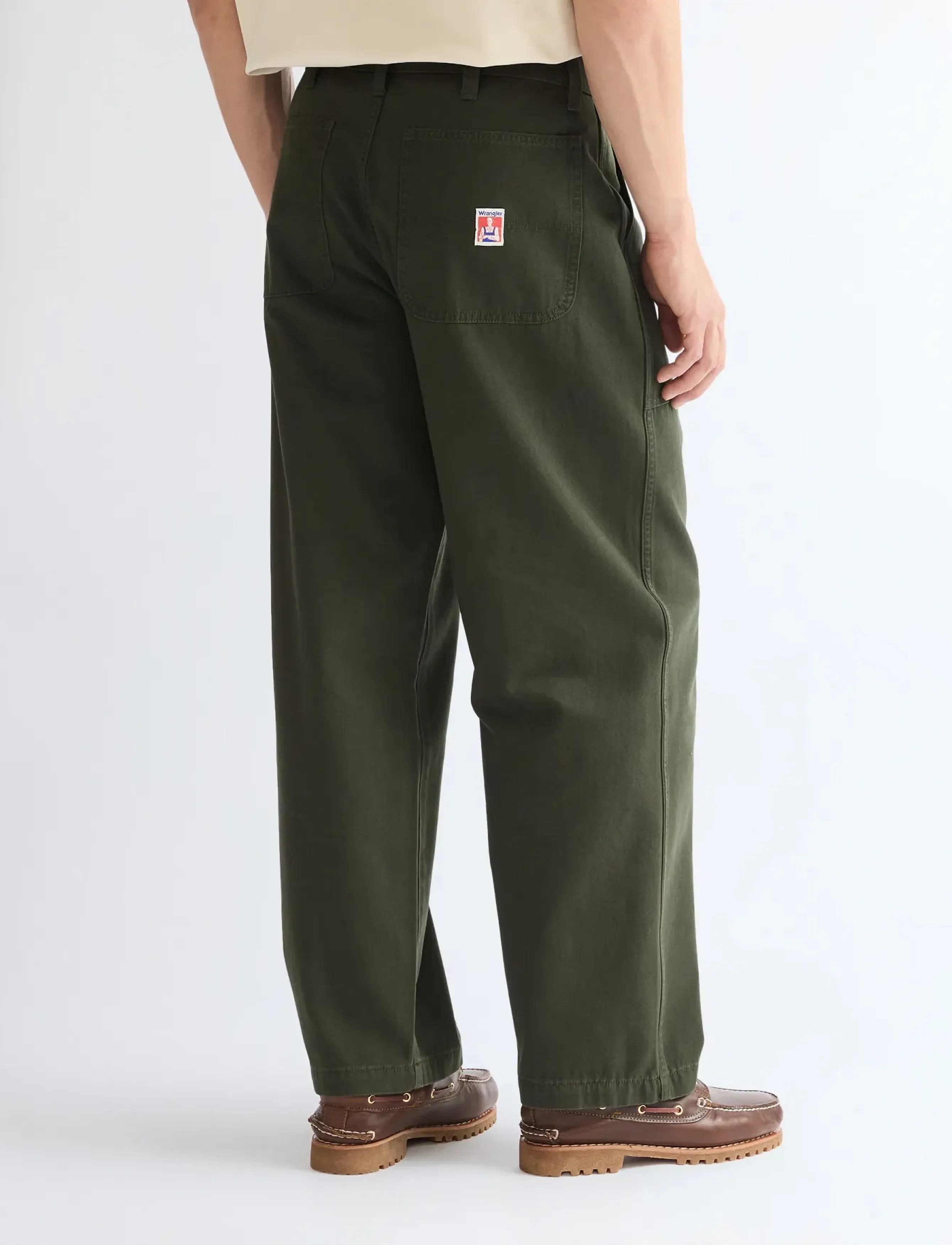 Wrangler - WORK PANT - loose jeans - rosin - 4