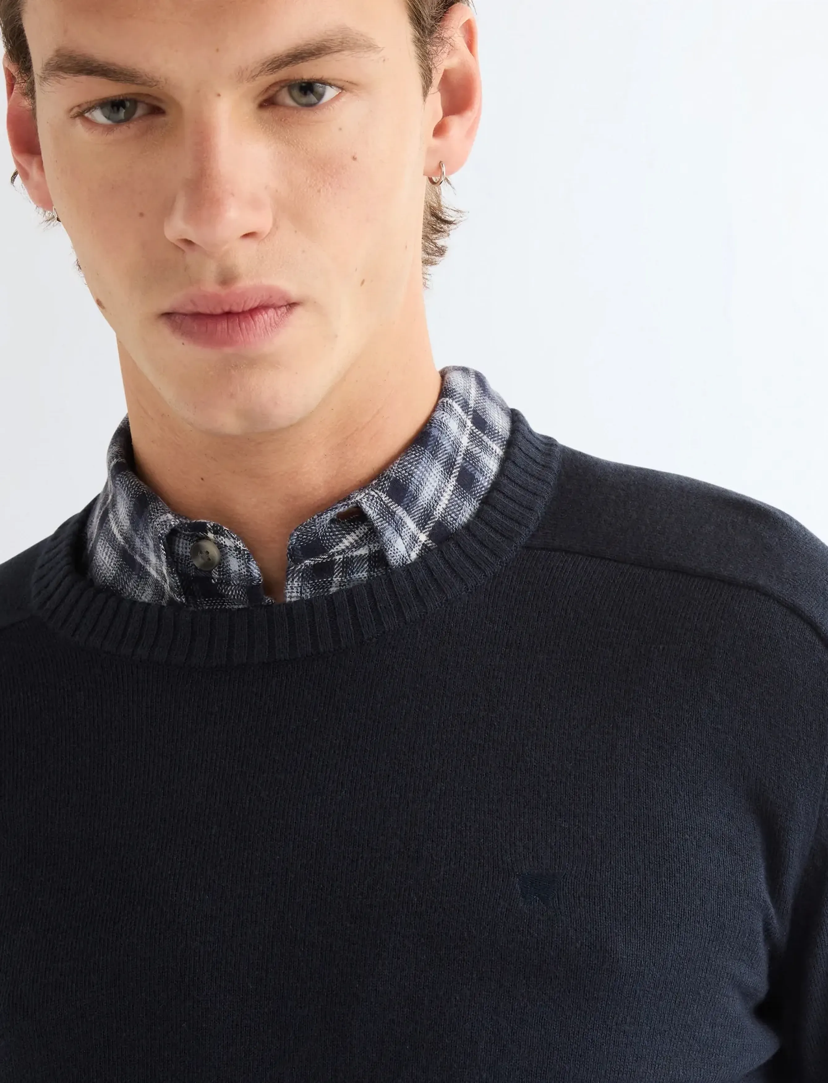 Wrangler - CREW NECK KNIT - dark sapphire - 5