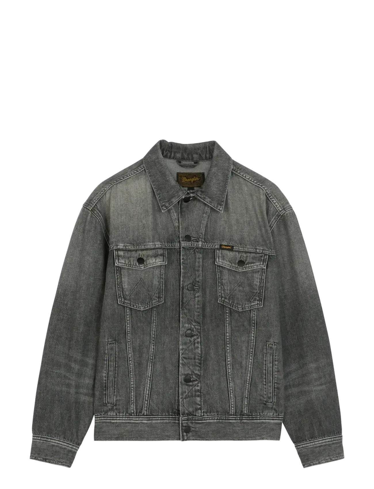 Wrangler - ANTI FIT TRUCKER JACKET - smoky granite - 1