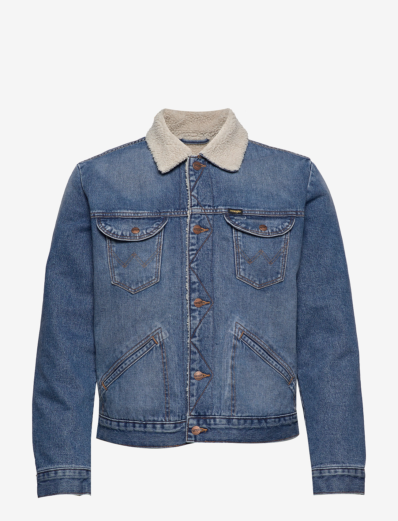 Wrangler 124wj Sherpa  €. Buy Denim Jackets from Wrangler online at  . Fast delivery and easy returns