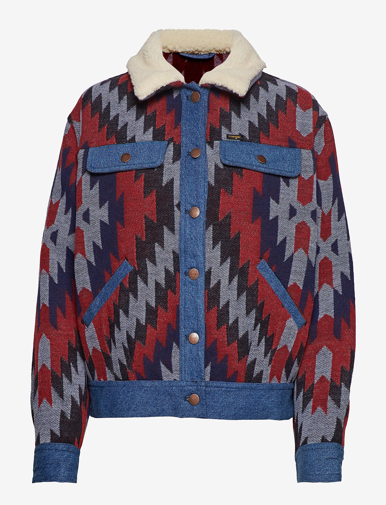 GEO JACKET - BLUE DEPTHS