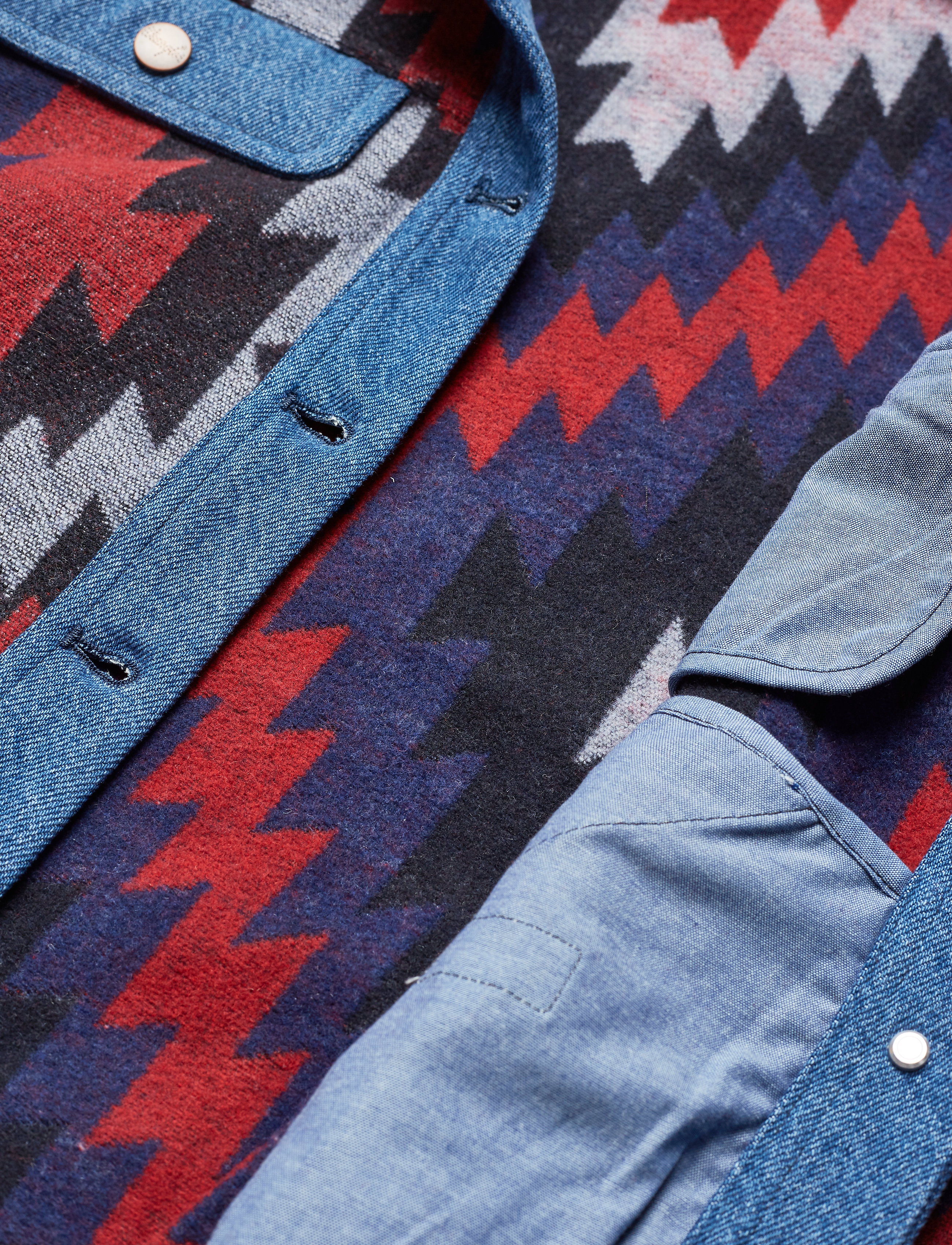 Wrangler - GEO JACKET - blue depths - 4