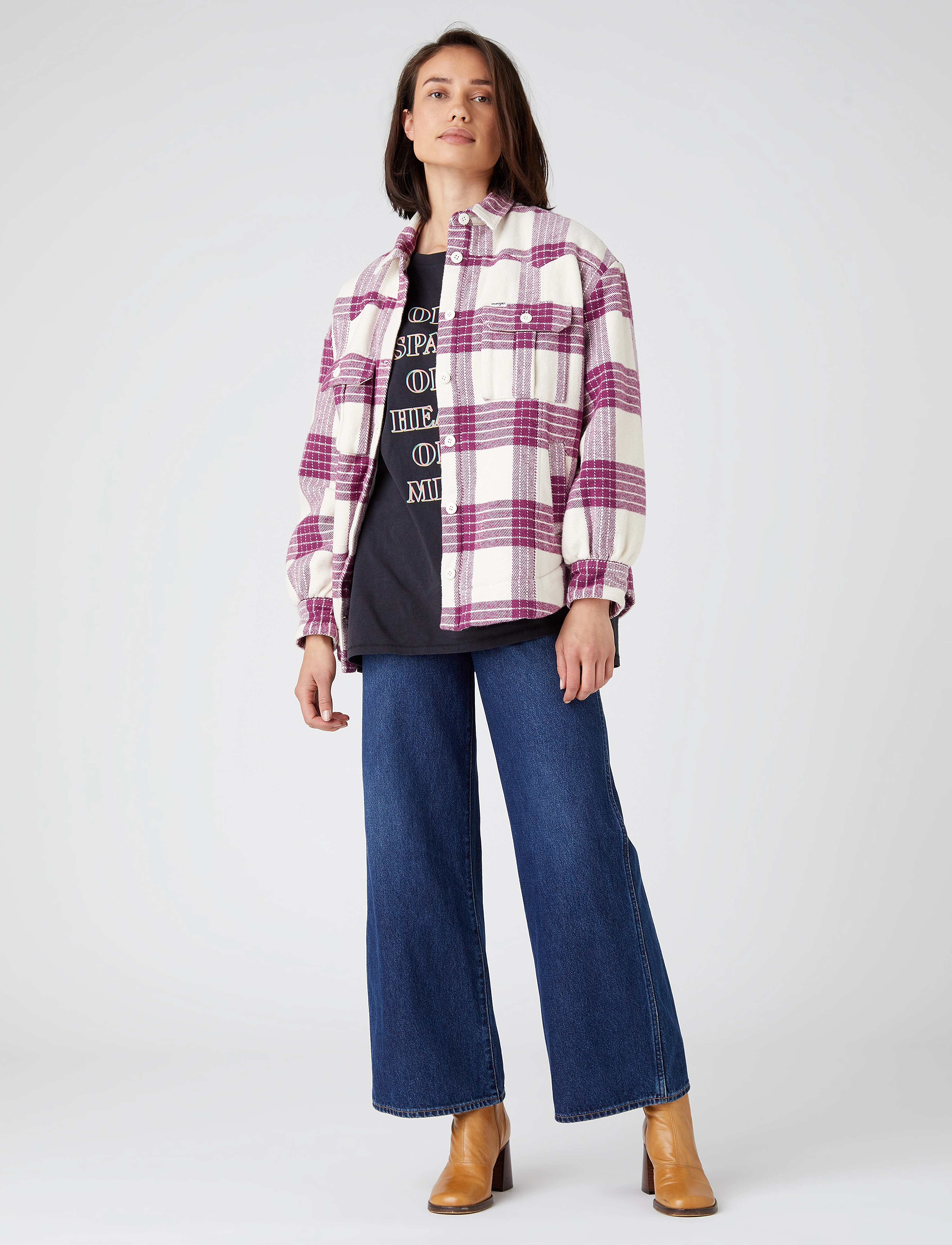 Wrangler - SHACKET - damen - amaranth - 3