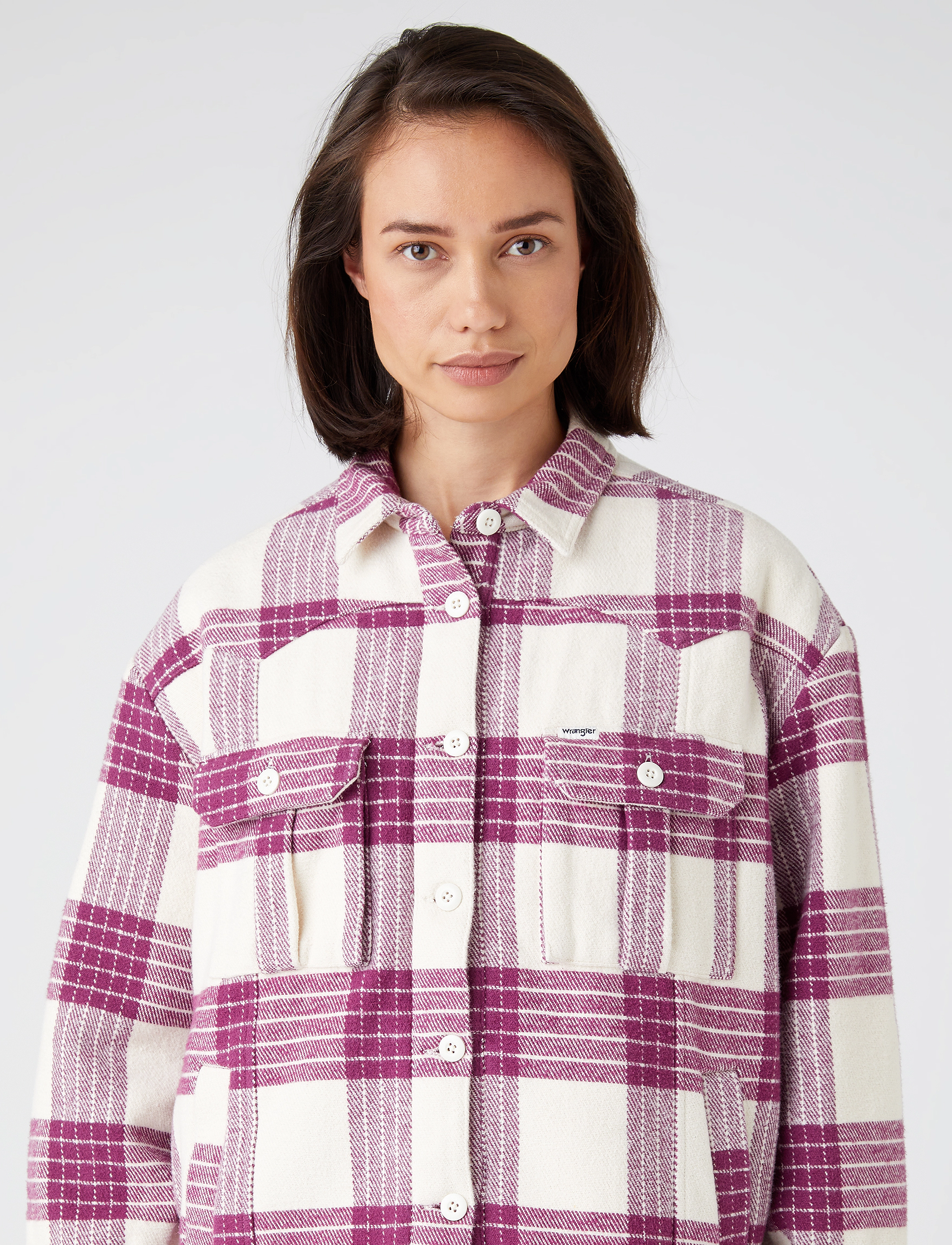 Wrangler - SHACKET - damen - amaranth - 5