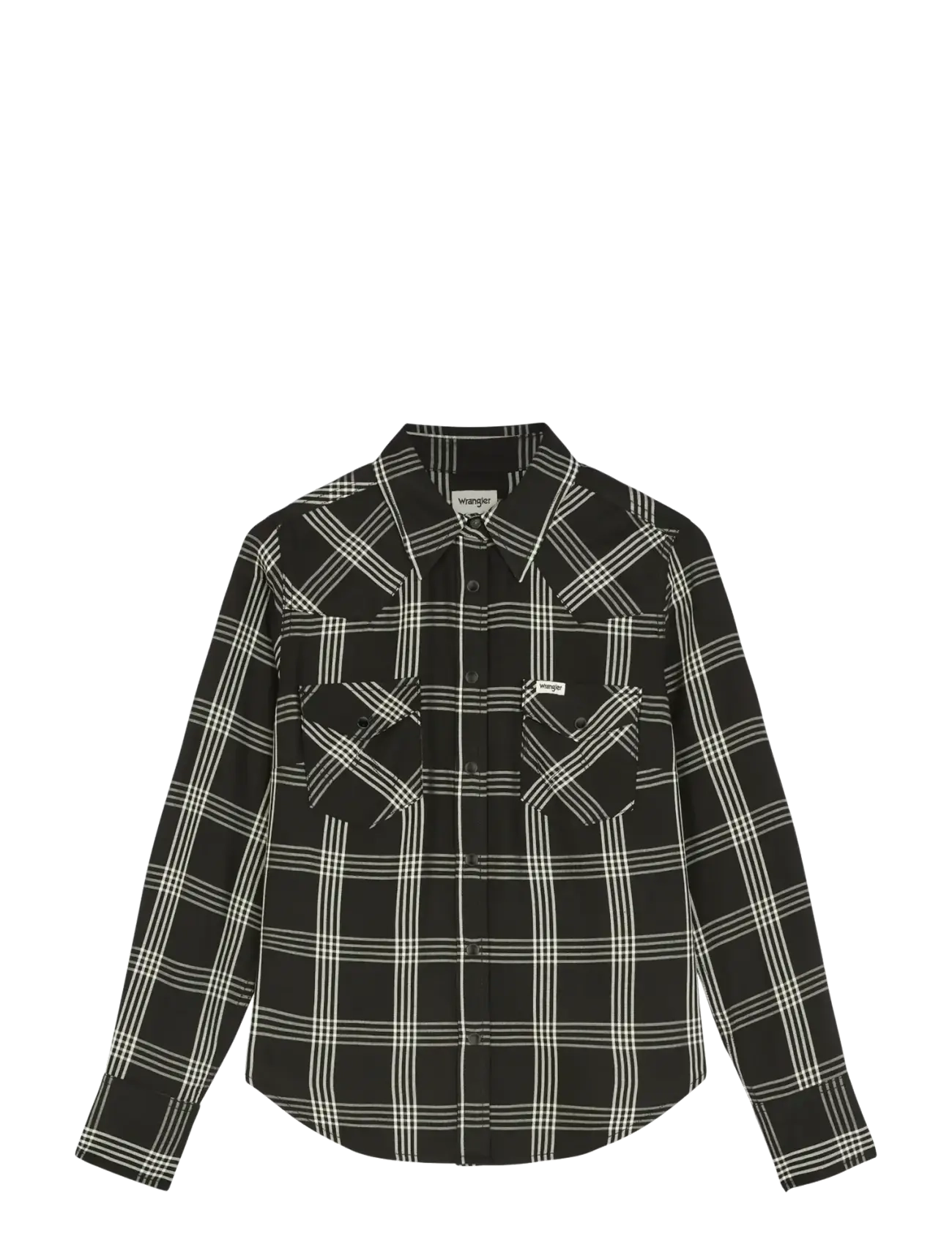 Wrangler - WESTERN SHIRT - langärmlige hemden - black - 1