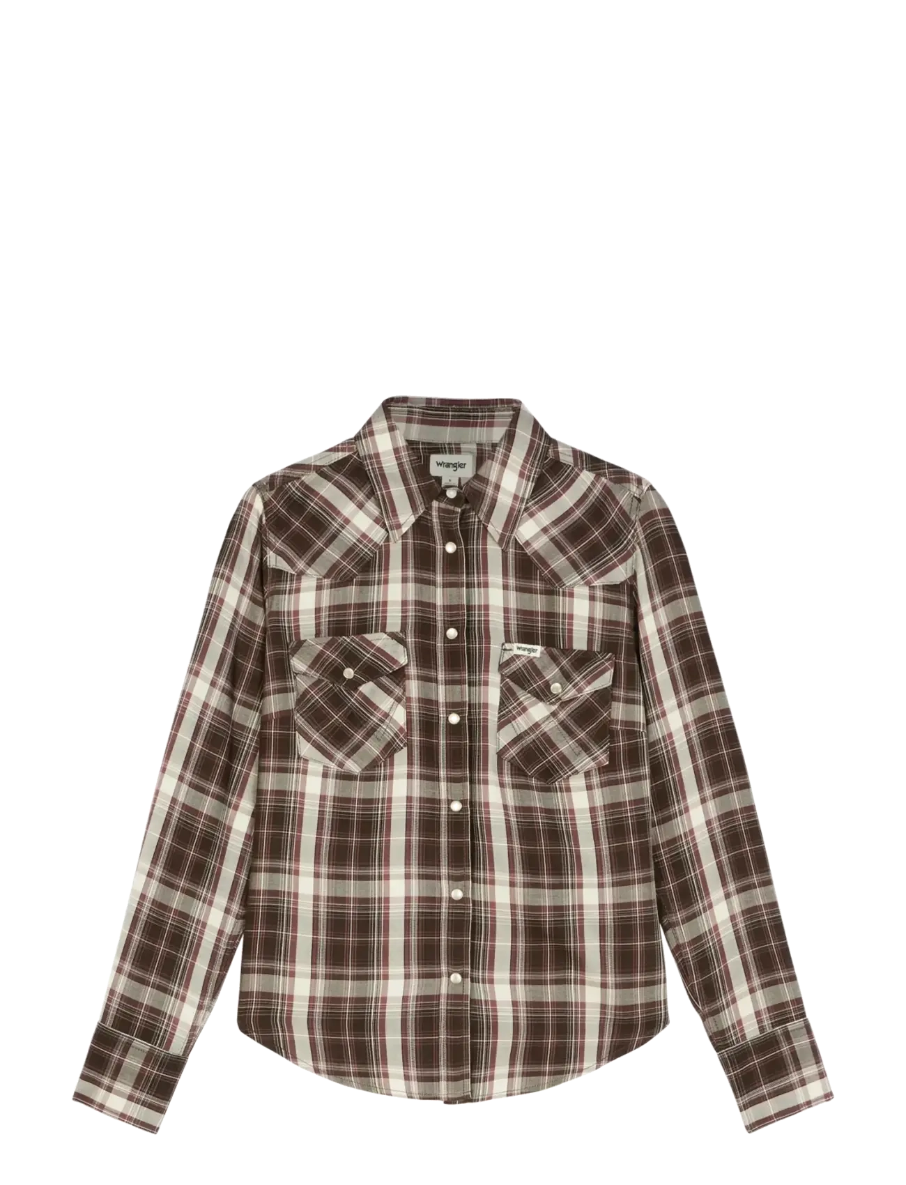 Wrangler WESTERN SHIRT - Kläder - CHOCOLATE TORTE / brown