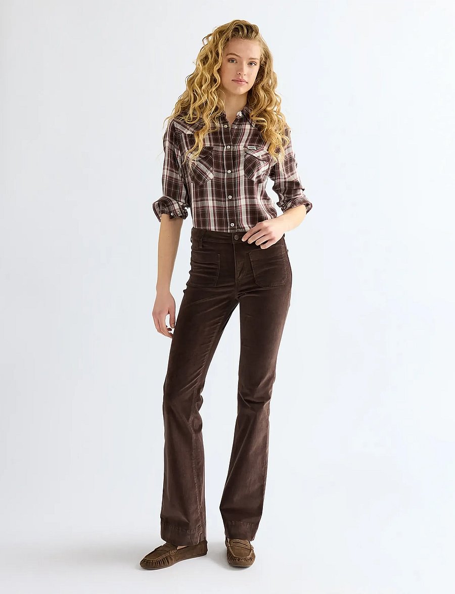 Wrangler - WESTERN SHIRT - långärmade skjortor - chocolate torte - 3