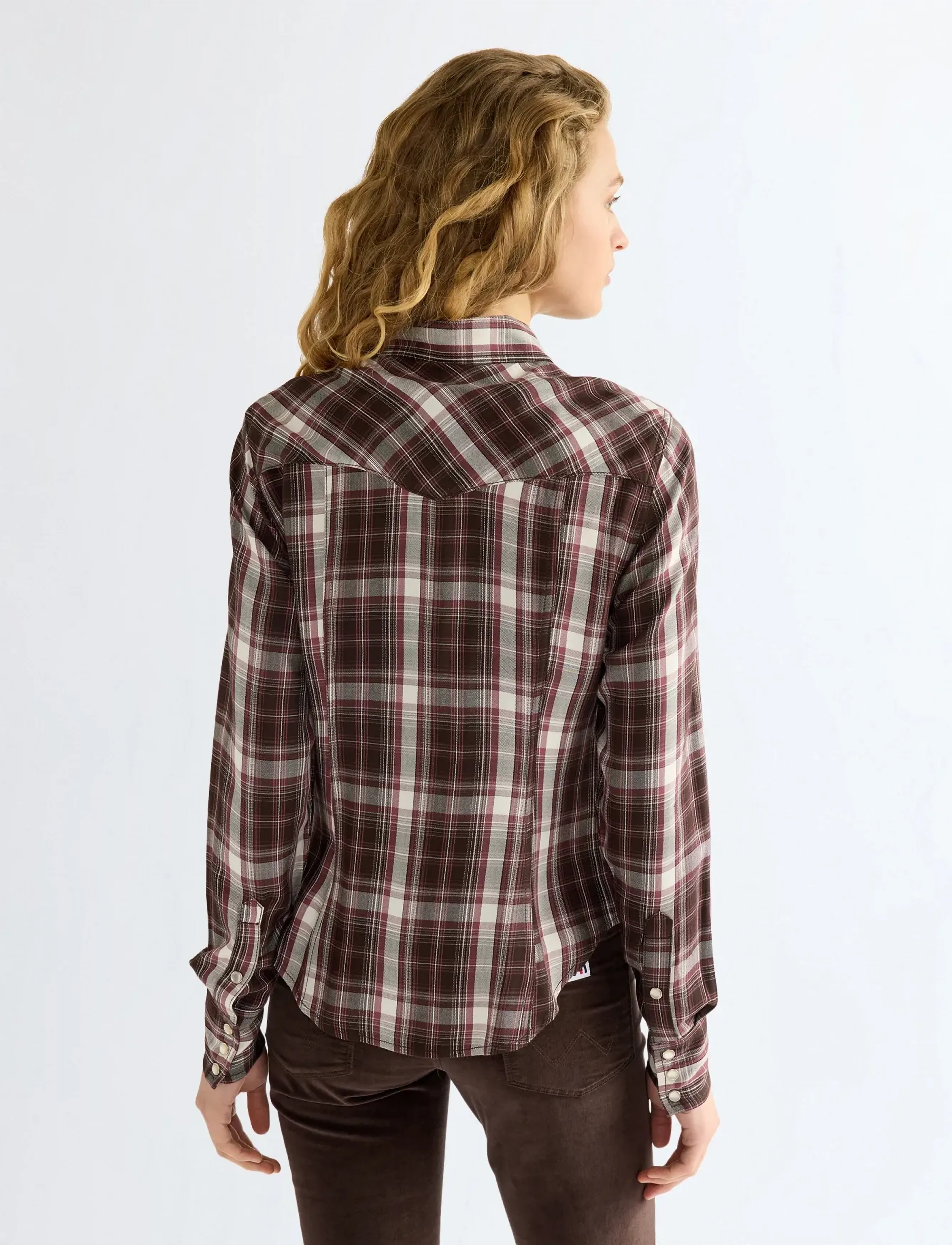 Wrangler - WESTERN SHIRT - långärmade skjortor - chocolate torte - 4